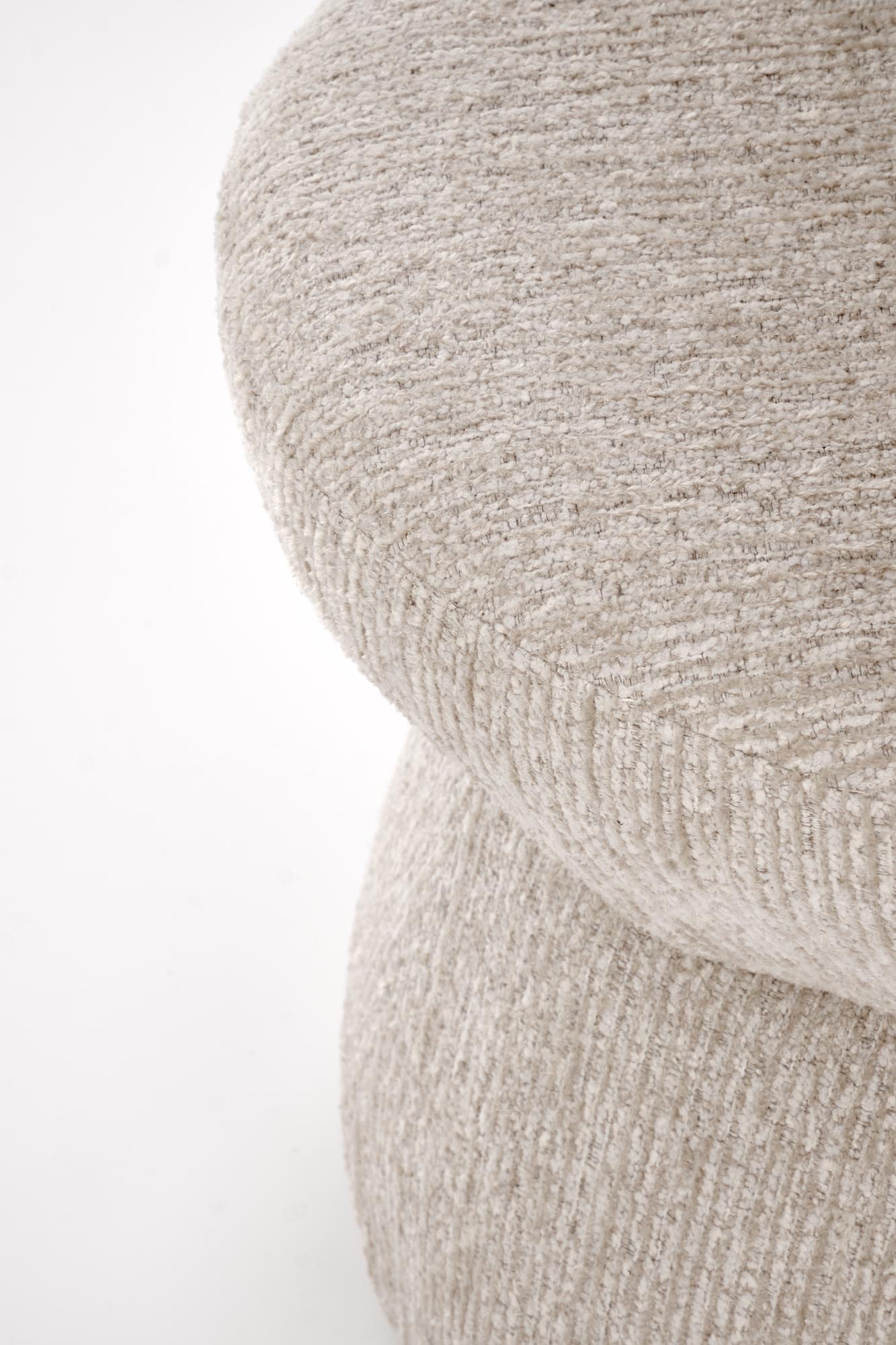 Otočné čalouněné křeslo Iverto - béžová židle čalouněné iverto obrotowe - béžová 