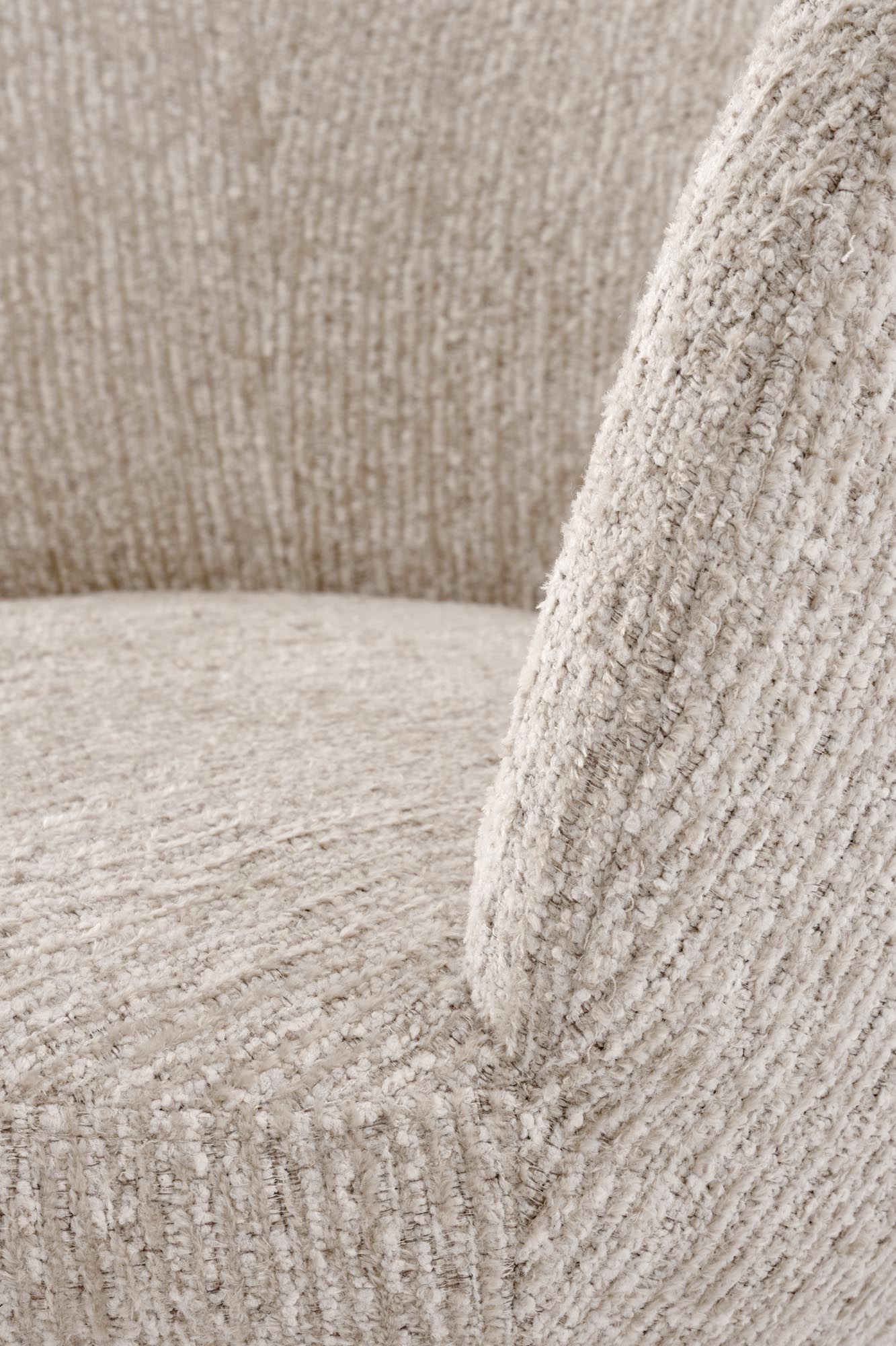 Otočné čalouněné křeslo Iverto - béžová židle čalouněné iverto obrotowe - béžová 