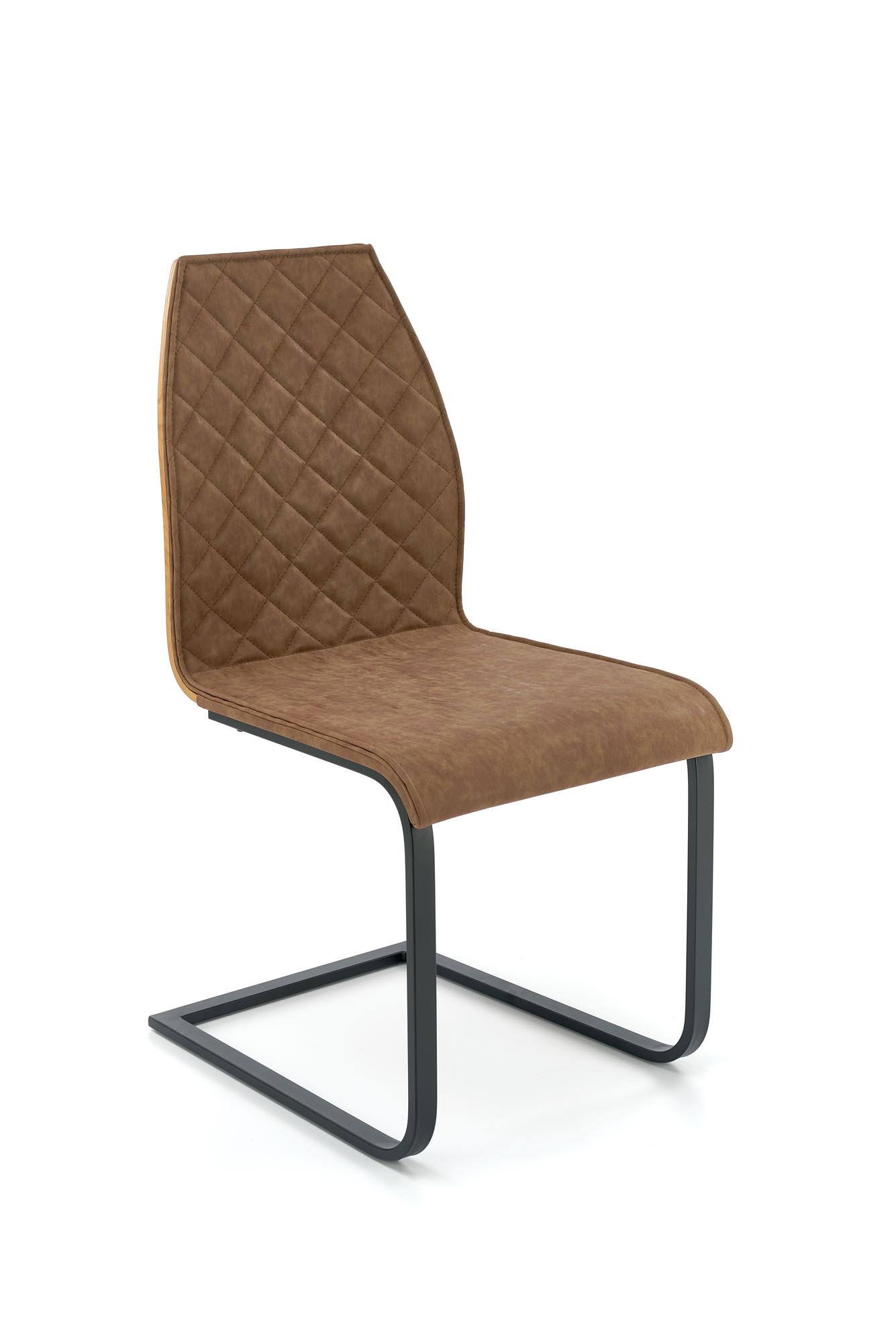 Scaun tapițat K265 - Negru / Maro / Stejar Miere scaune Tapițată k265 - negru / brazowy / dab miere