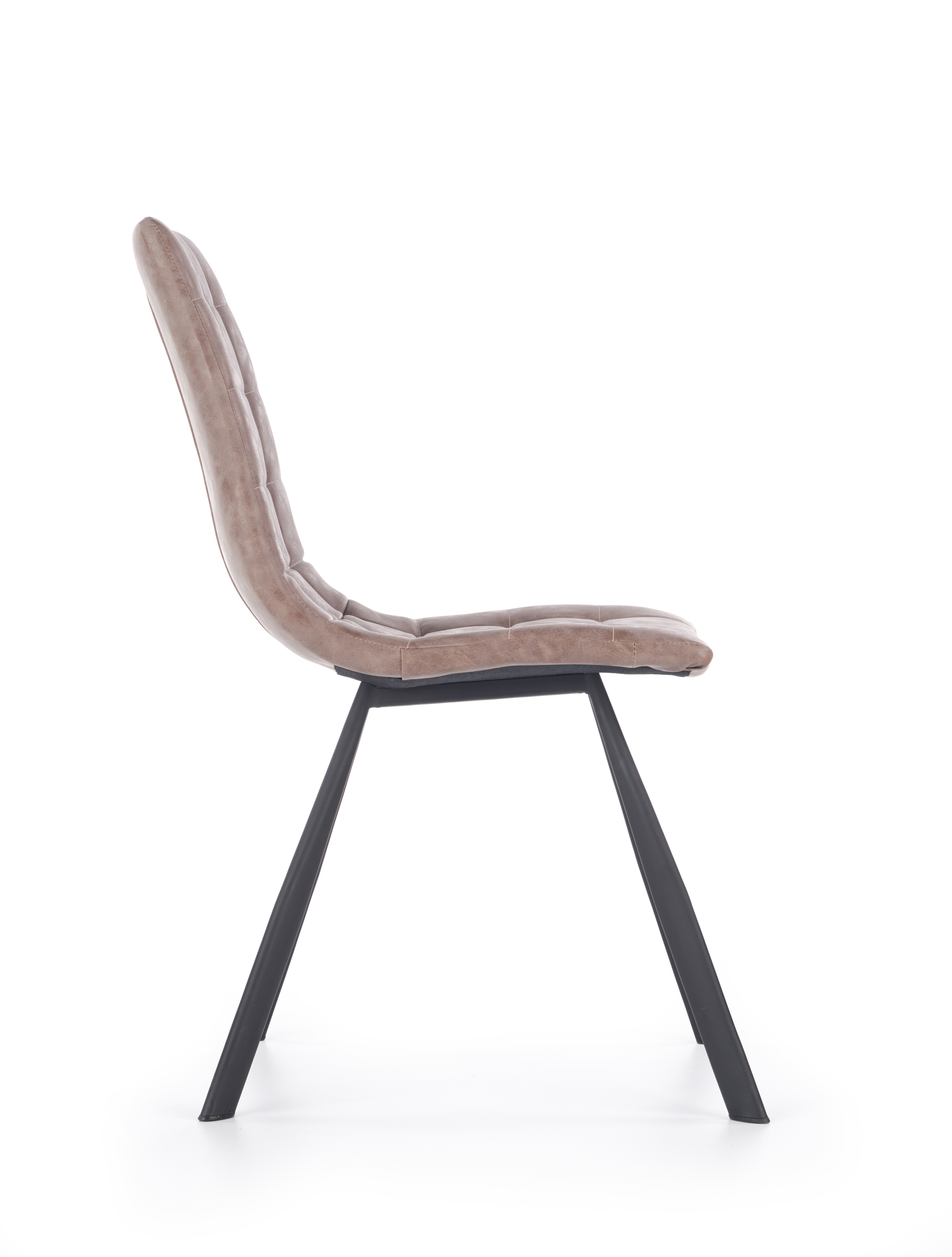 K280 kárpitozott szék - barna / fekete  Židle čalouněná k280 - Hnědá / Černá