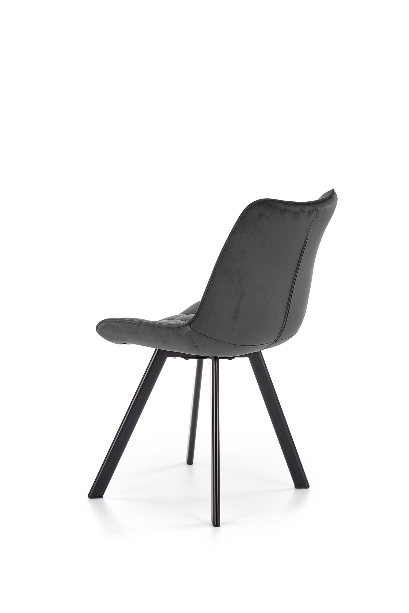 K332 kárpitozott szék - fekete / hamu szürke Židle čalouněné k332 - čierna/tmavý popel