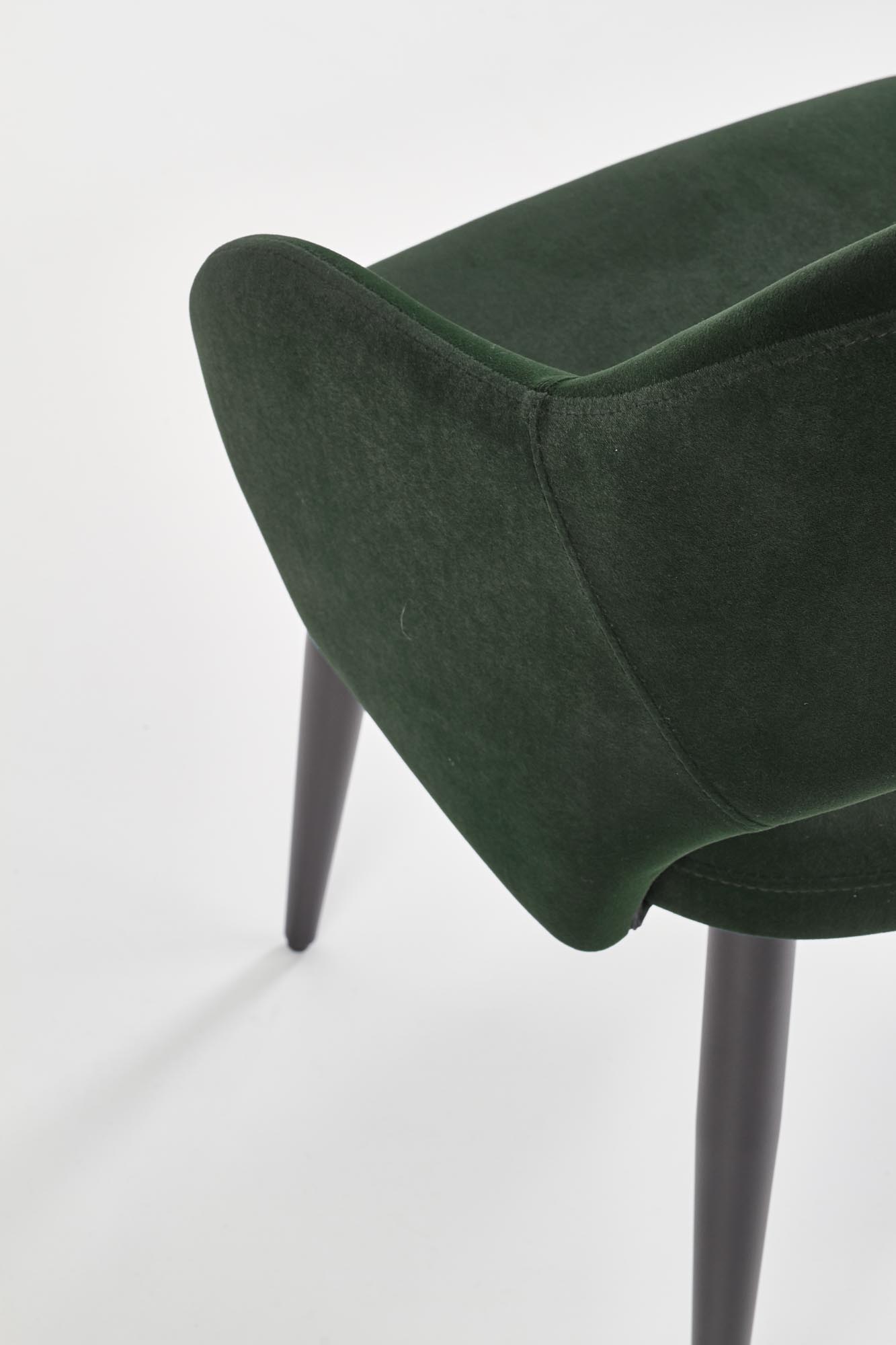 Čalúnená stolička K364 - tmavý Zelený Stolička čalúnená k364 - tmavý Zelený