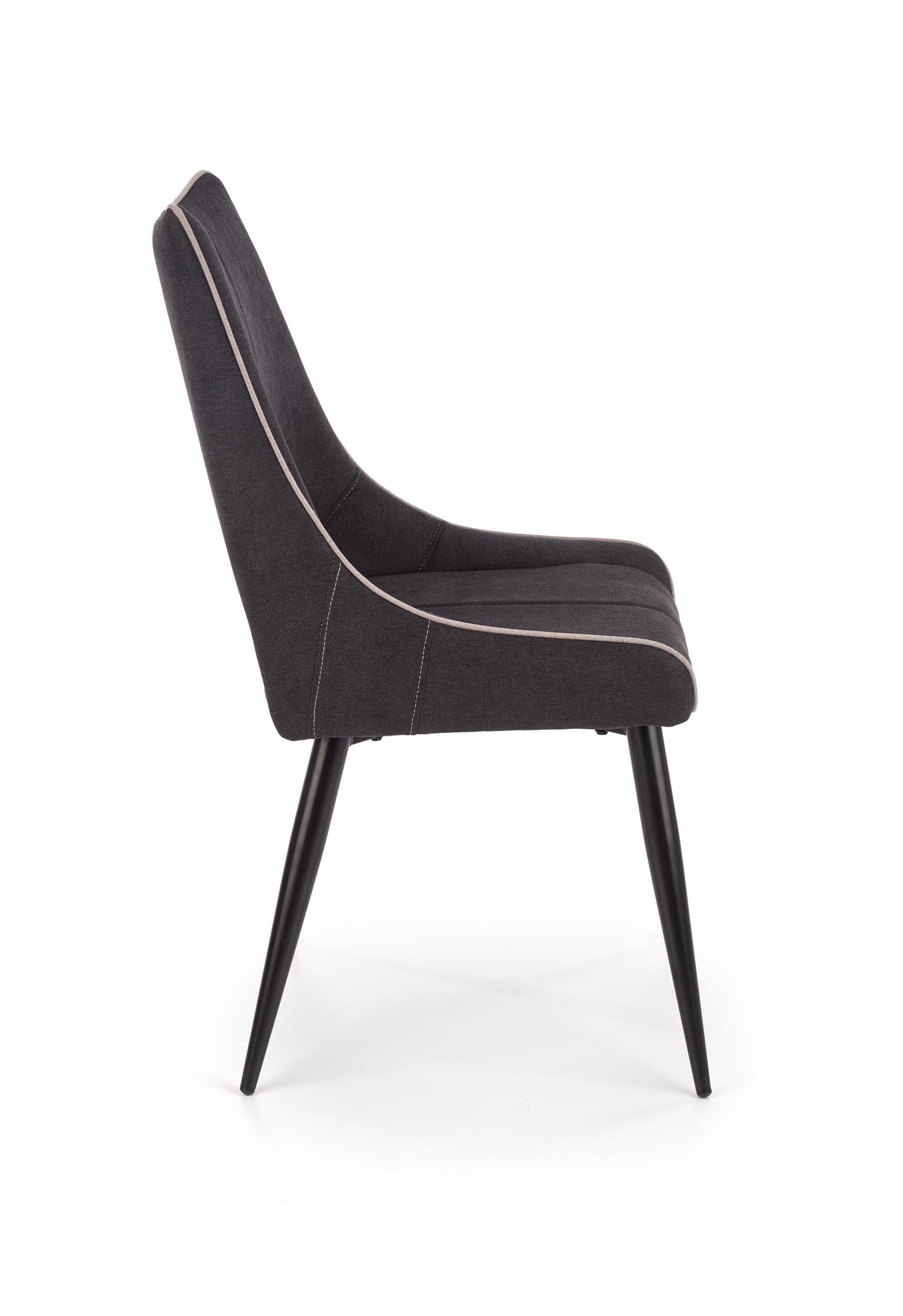 K369 kárpitozott szék - sötét hamu Židle čalouněné k369 - tmavý popel