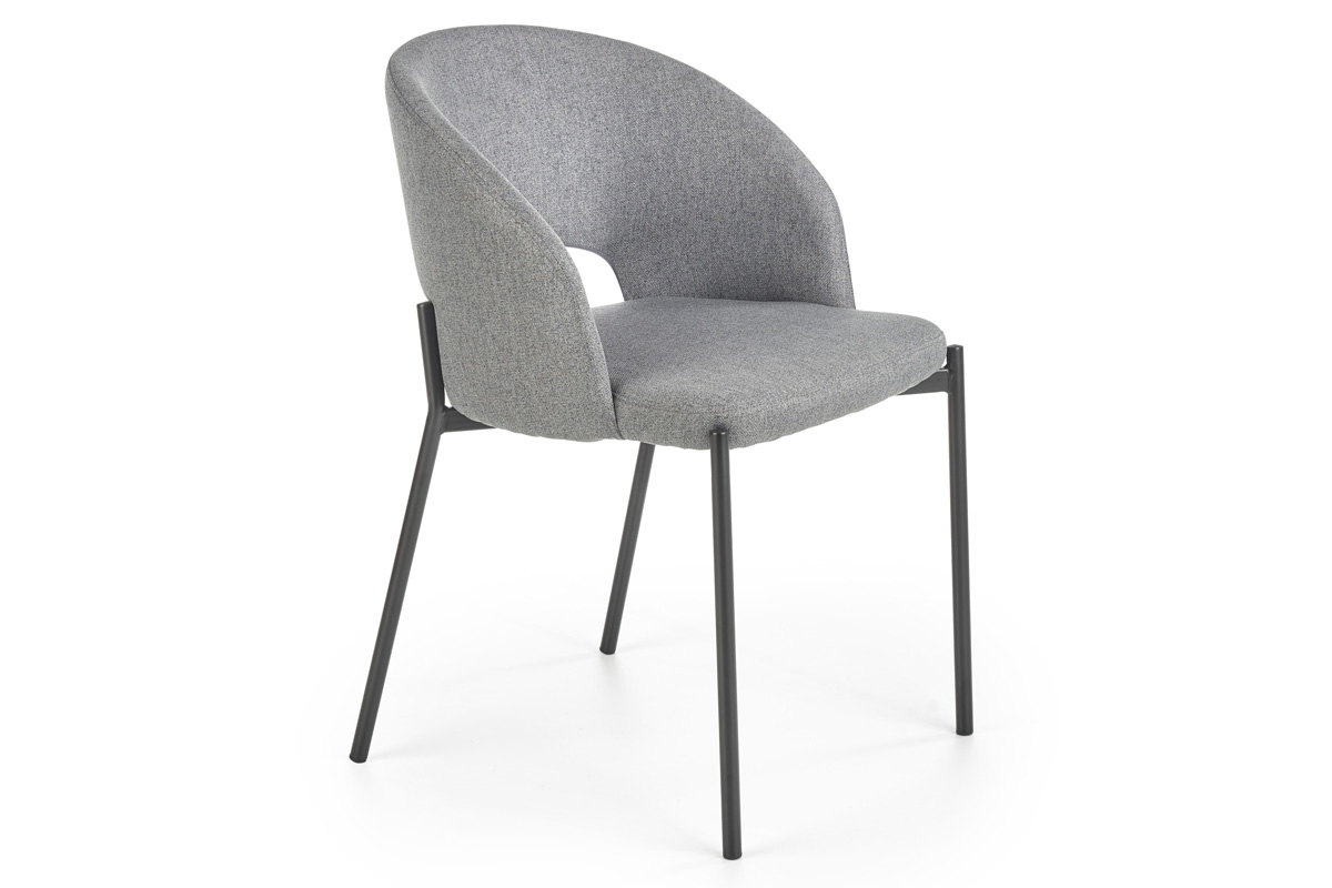 Čalouněná židle Kalios - šedá židle čalouněné K373 - popelavá