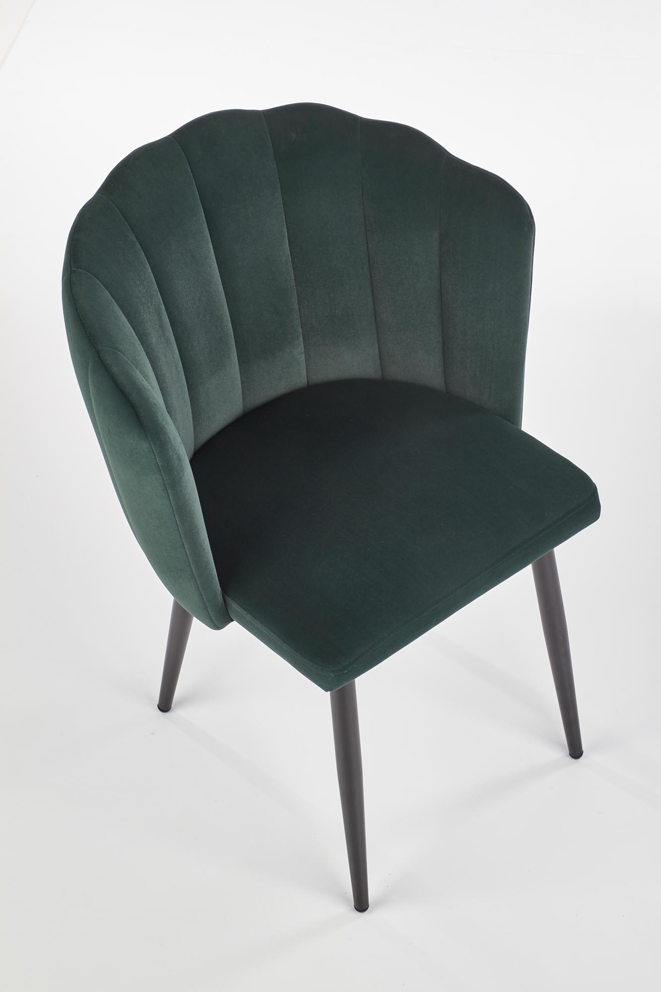 Čalúnená stolička K386 - tmavý Zelený Stolička čalúnená k386 - tmavý Zelený