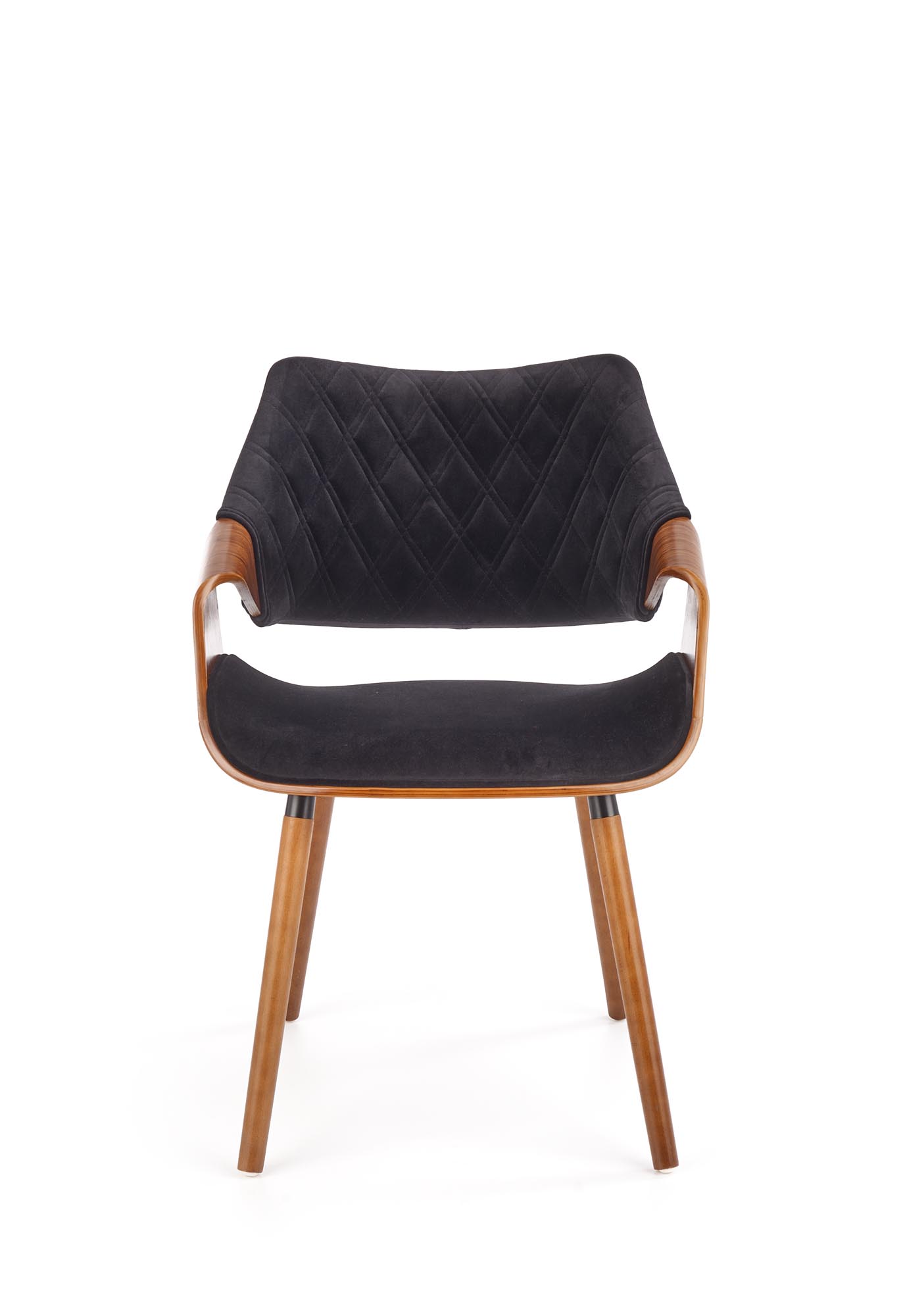 K396 kárpitozott szék - dió / fekete Židle čalouněné k396 - ořechový / Fekete