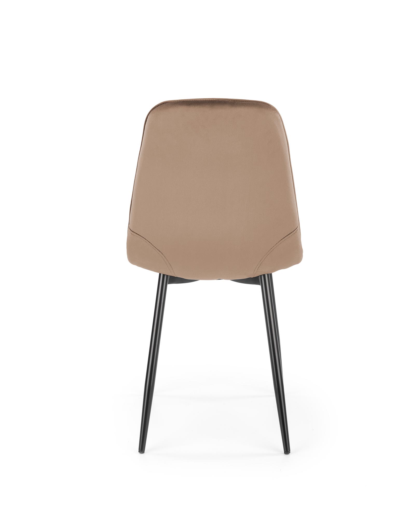 K417 Židle béžový velvet (1p=4szt) szék kárpitozott k417 - bézs velvet