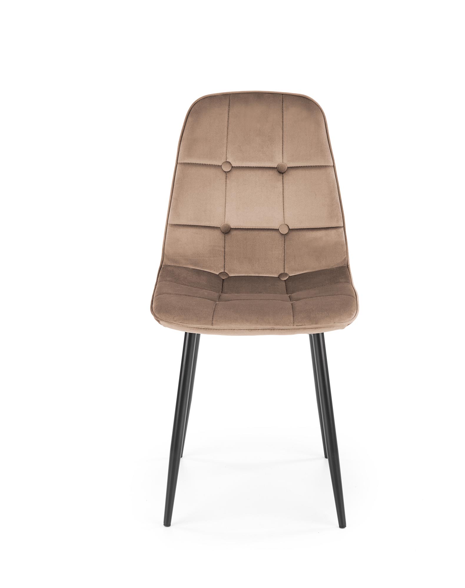 K417 Židle béžový velvet (1p=4szt) židle čalouněné k417 - béžový velvet