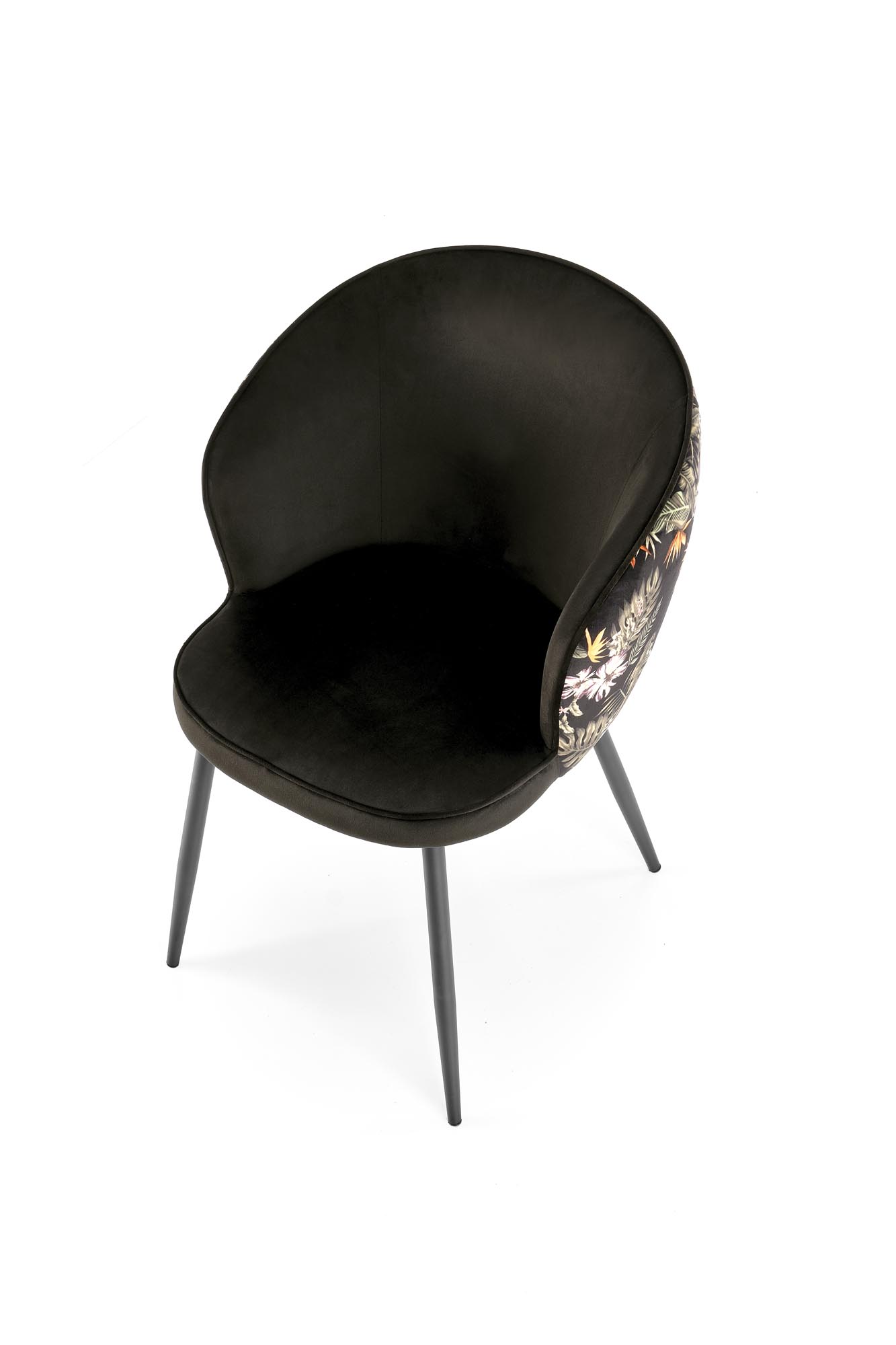 K506 Židle mnohobarevný Židle čalouněné k506 - Fekete