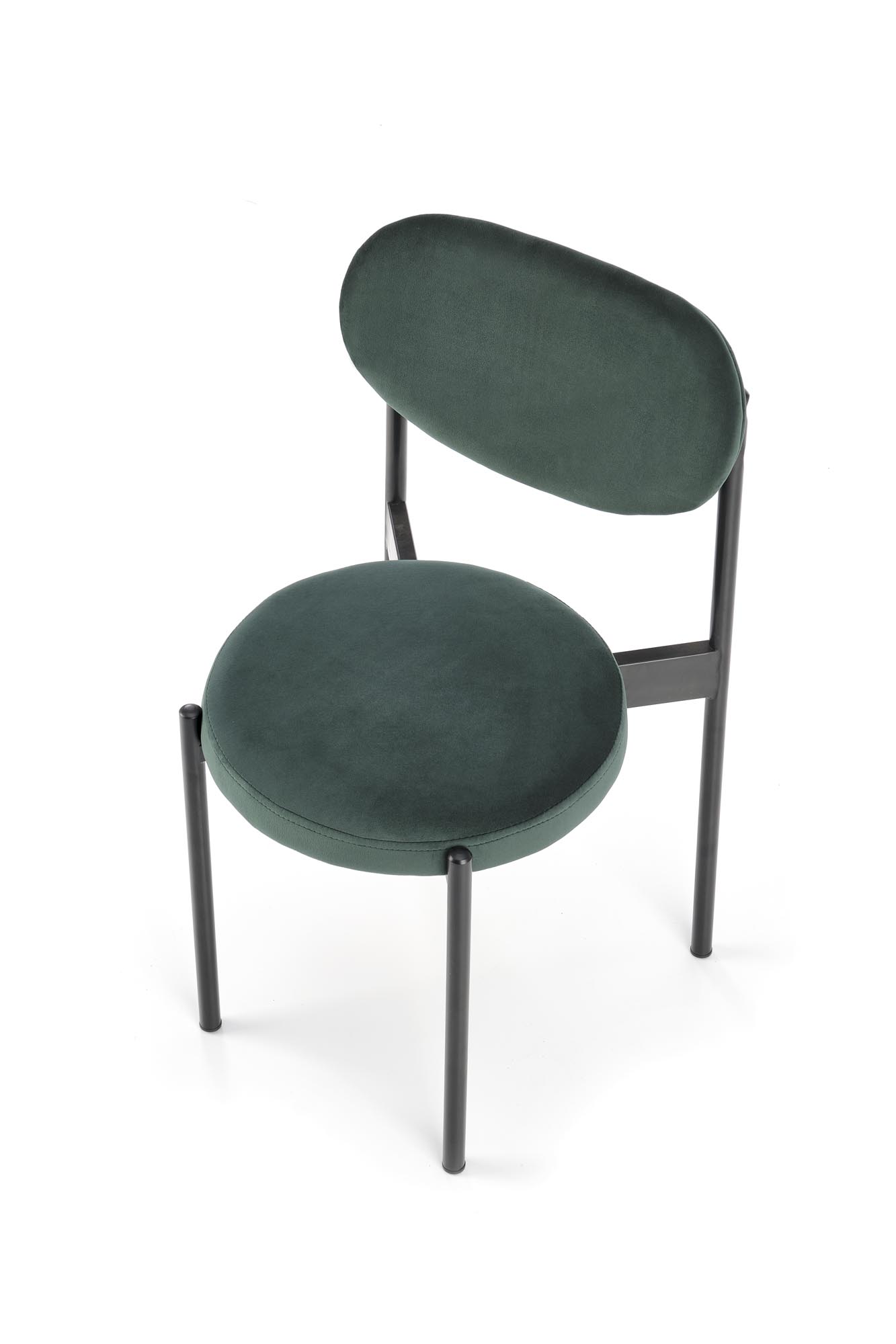 K509 Židle tmavý Zelený židle čalouněné k509 - tmavá Zeleň
