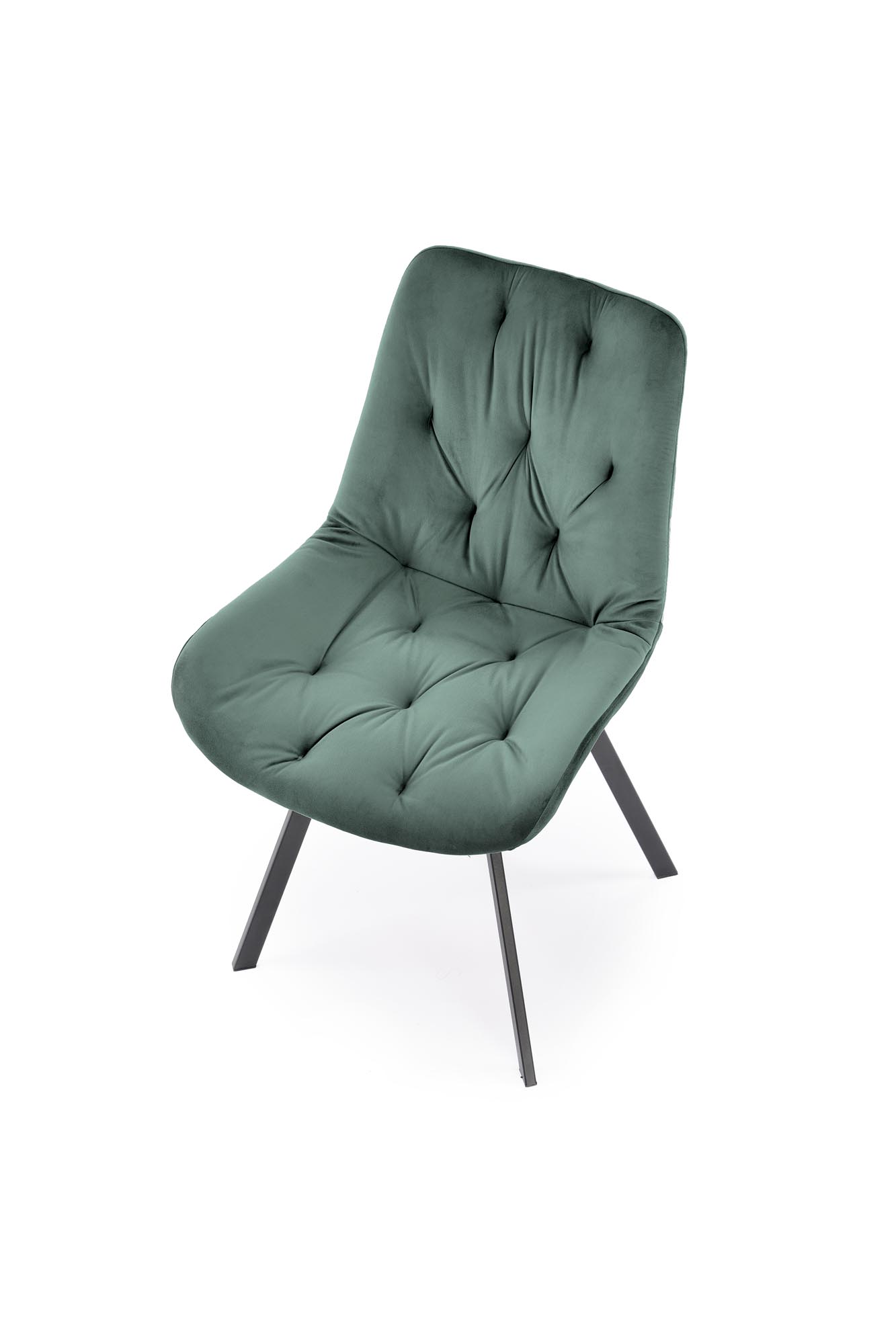 K519 Židle tmavý Zelený Židle čalouněné k519 - tmavý Zelený
