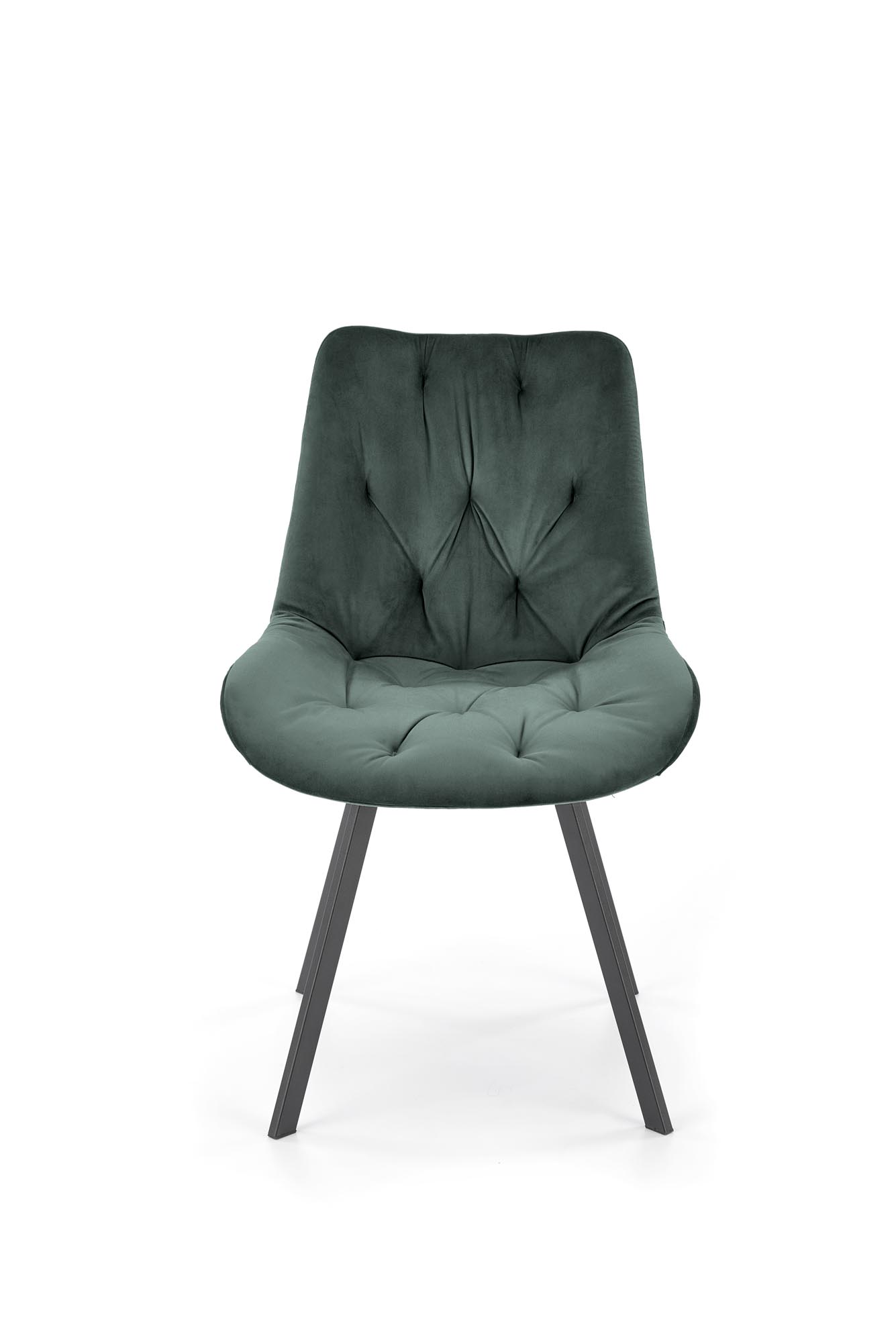 K519 Židle tmavý Zelený židle čalouněné k519 - tmavý Zelený