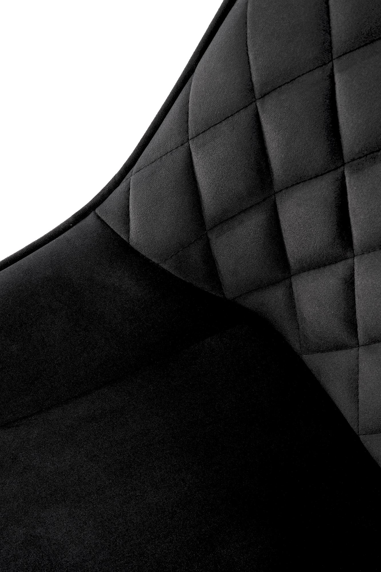 Scaun tapițat K520 - Picioare - negre, șezut - negru  Židle čalouněné k520 - Černý