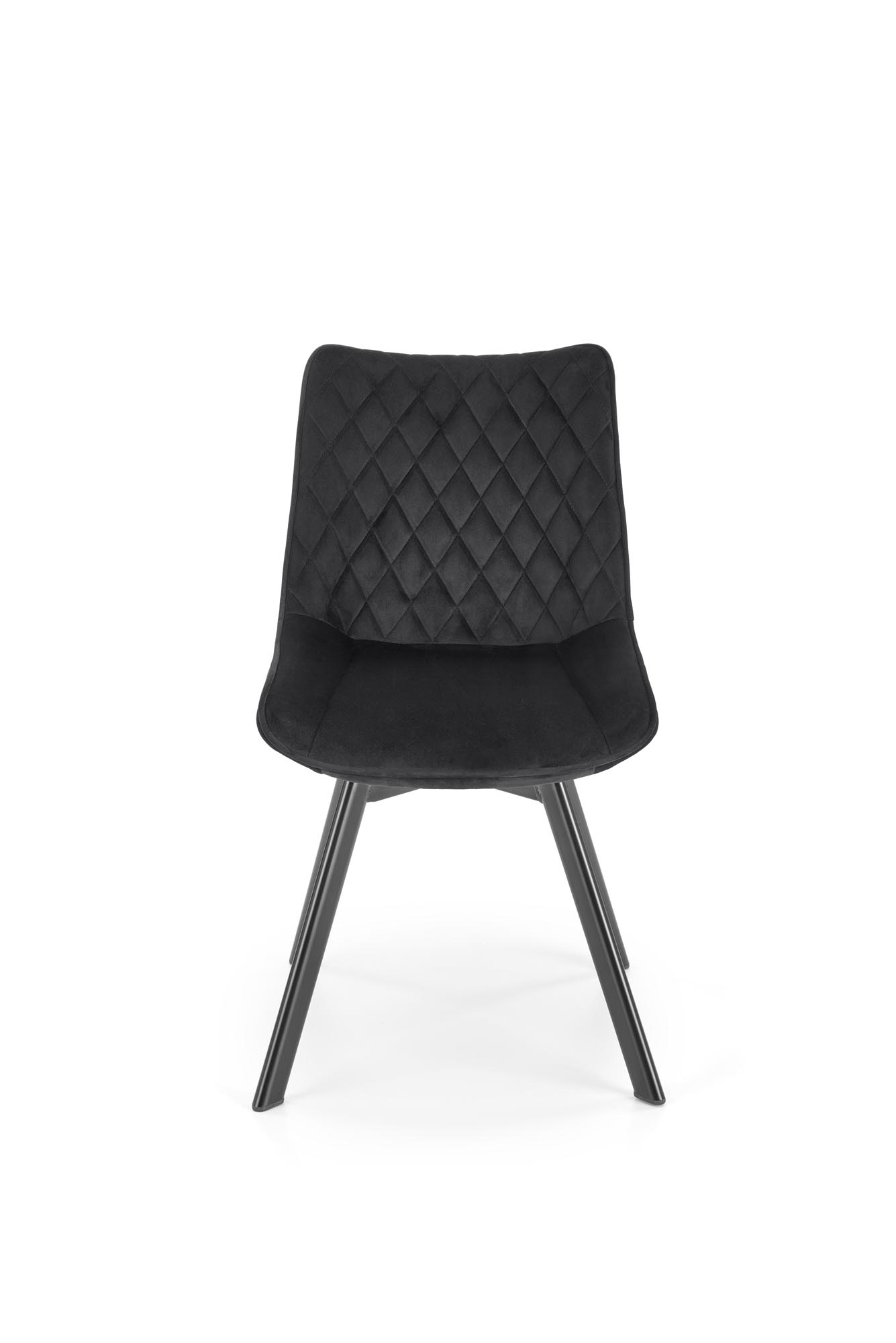 K520 Židle Nohy - černé, Sedák - Černý (1p=2szt) židle čalouněné k520 - Černý