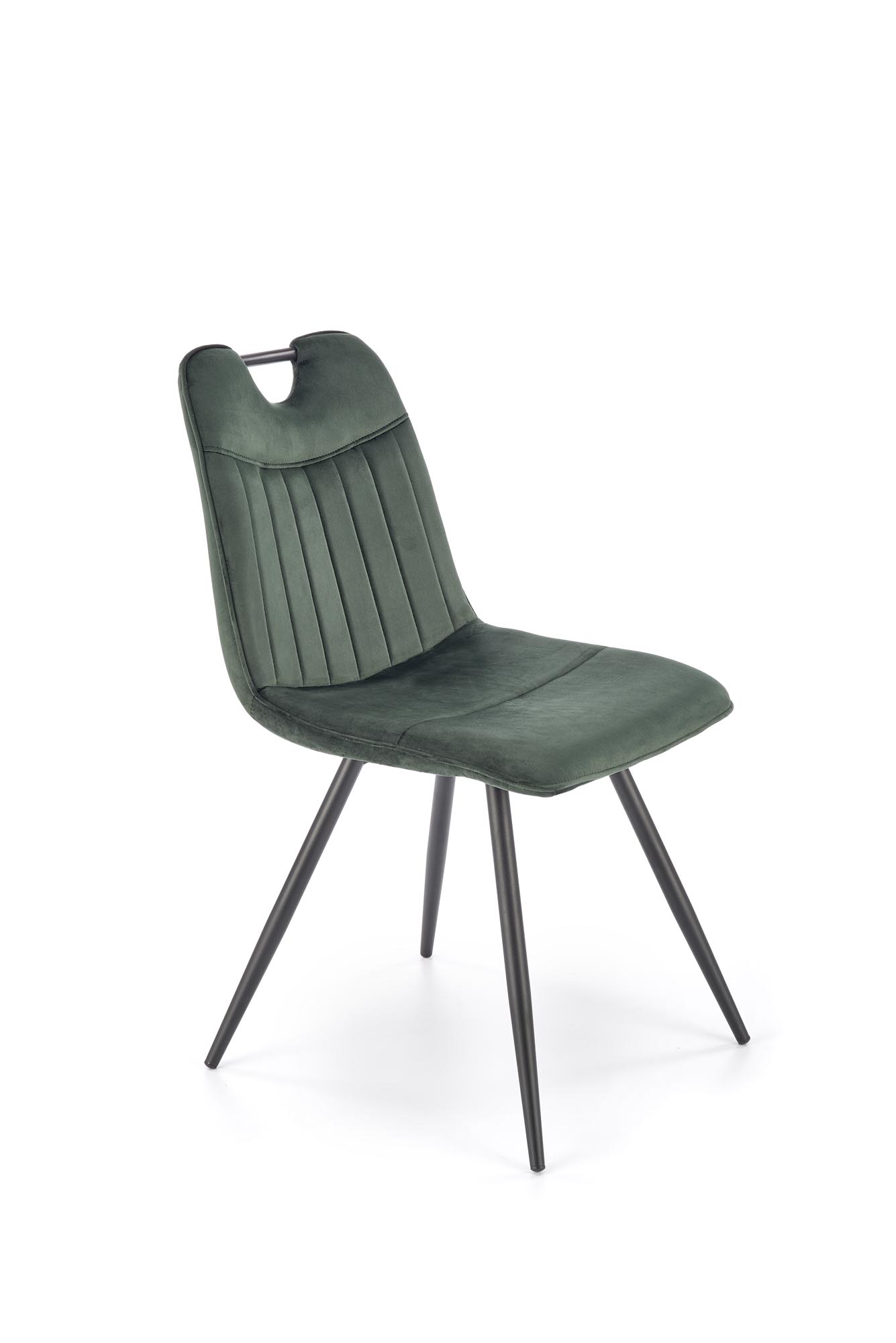 K521 Židle tmavý Zelený Židle čalouněné k521 - tmavý Zelený