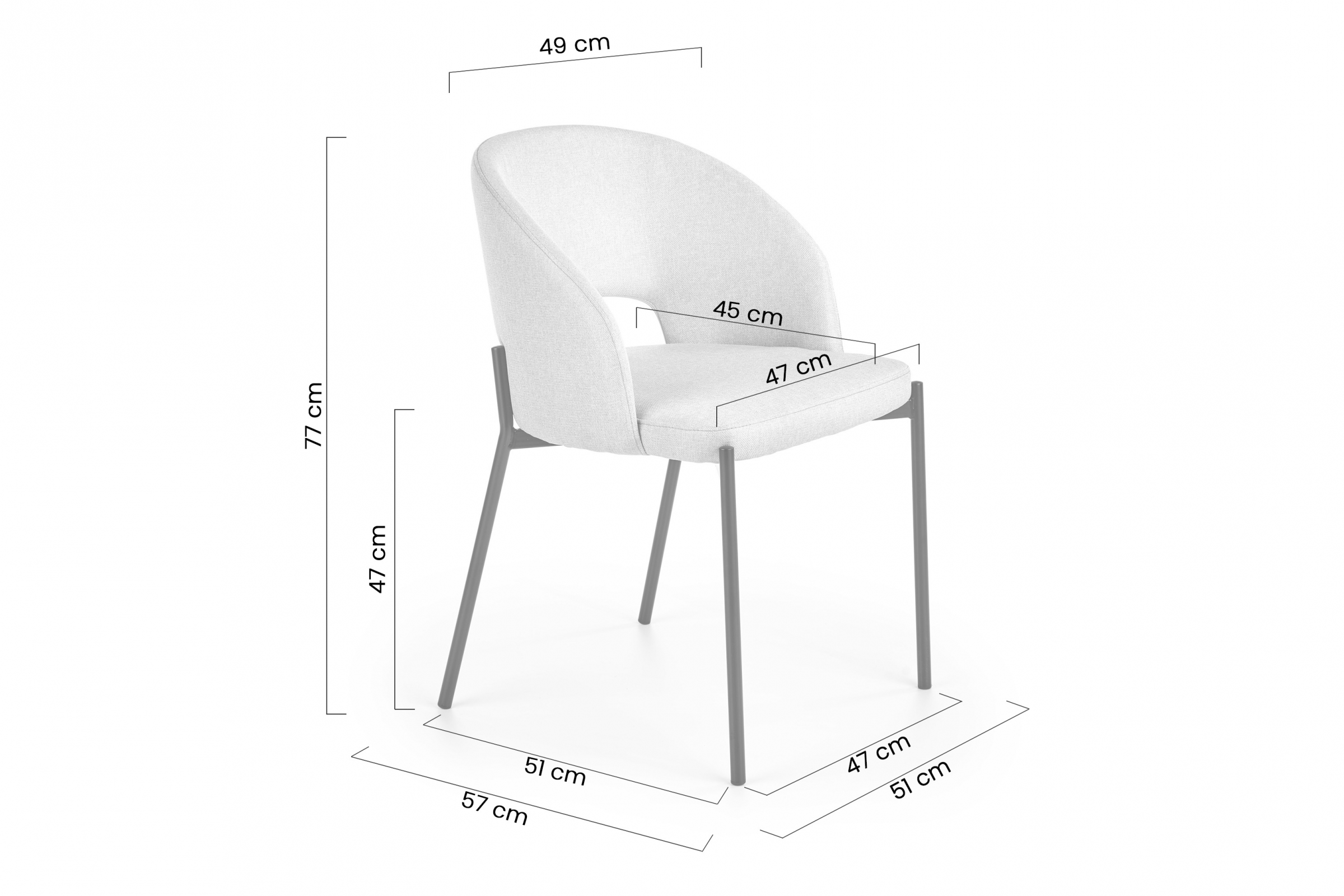 Čalouněná židle Kalios - béžová židle čalouněné Kalios - béžová