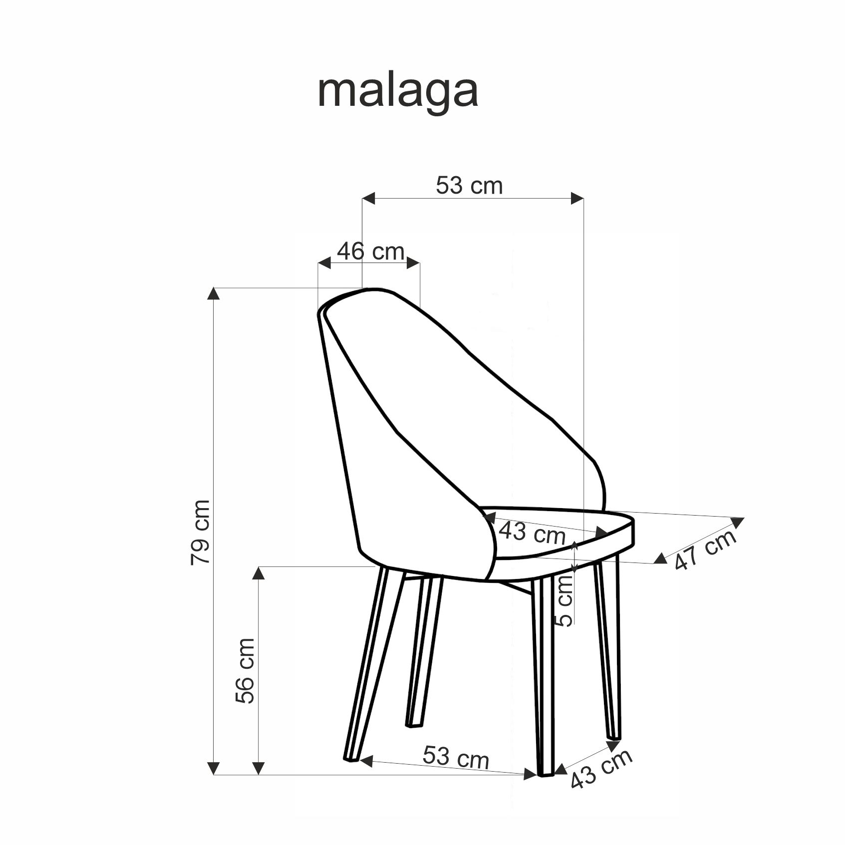 Čalouněná židle Malaga - béžová Mavel 38 / béžová Stelar 16 židle čalouněné malaga - béžová velvet mavel 38 / béžová plecionka stelar 16