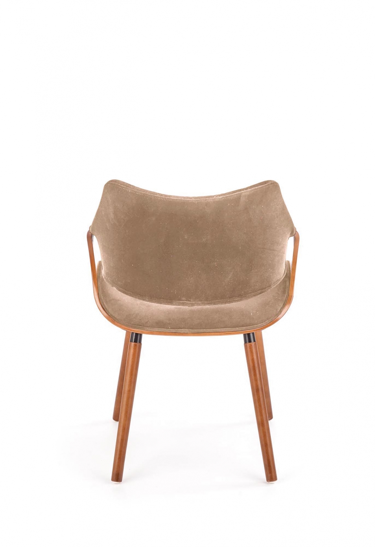 Čalouněná židle Merin - ořech / béžová židle čalouněné Merin - ořechový / béžová