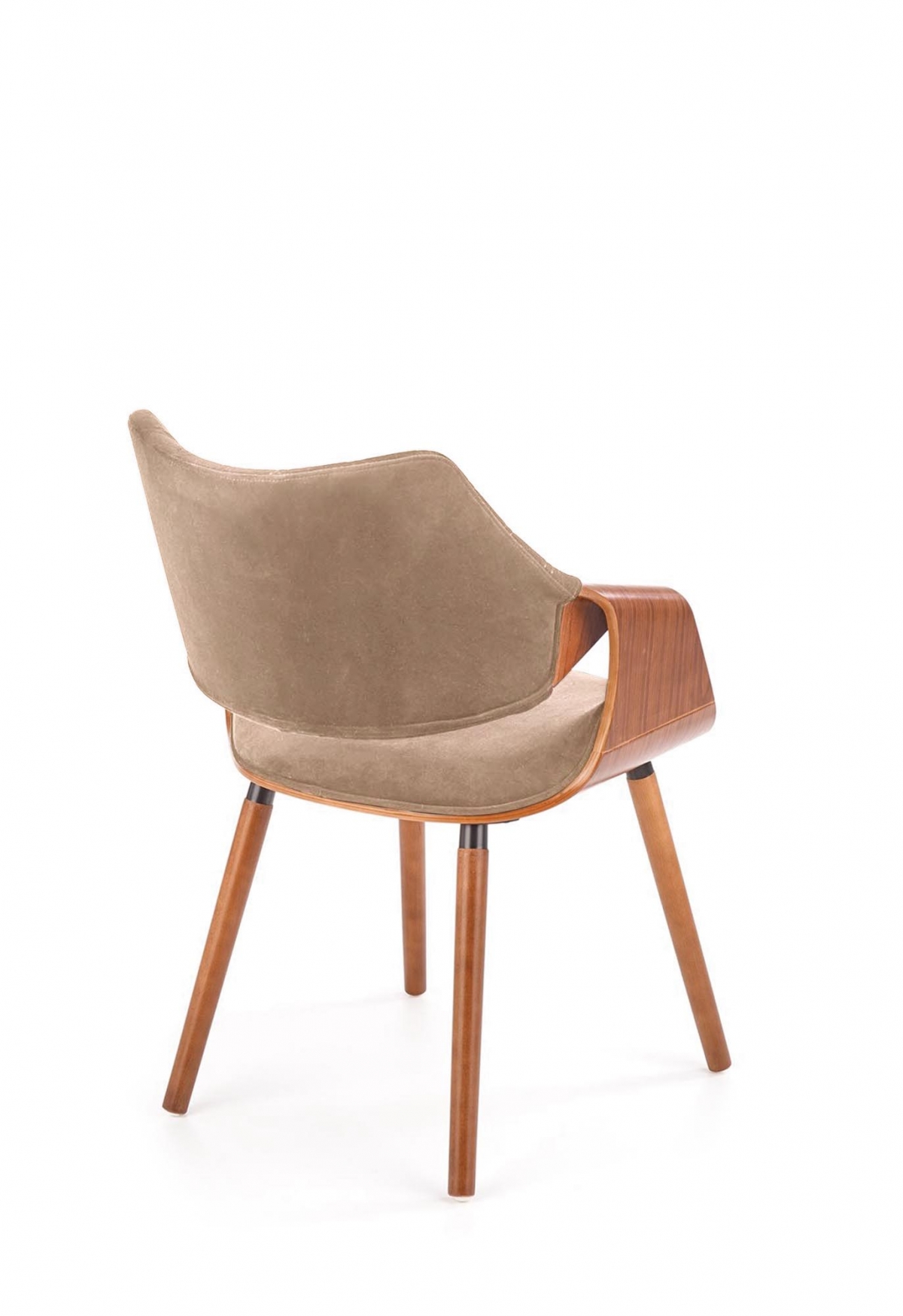 Čalouněná židle Merin - ořech / béžová židle čalouněné Merin - ořechový / béžová