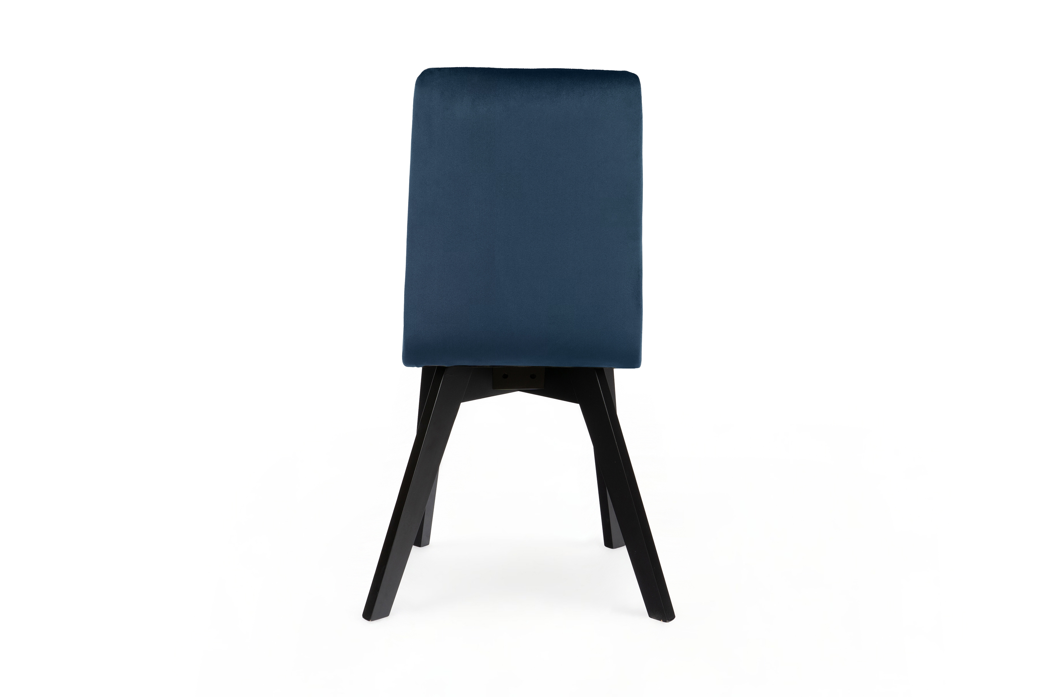 Jedálenská stolička Modern 4 - tmavomodrá Salvador 05 / čierne nohy Stolička čalúnená Modern 4 na drewnianych nogach - granat Salvador 05 / čierny nožičky