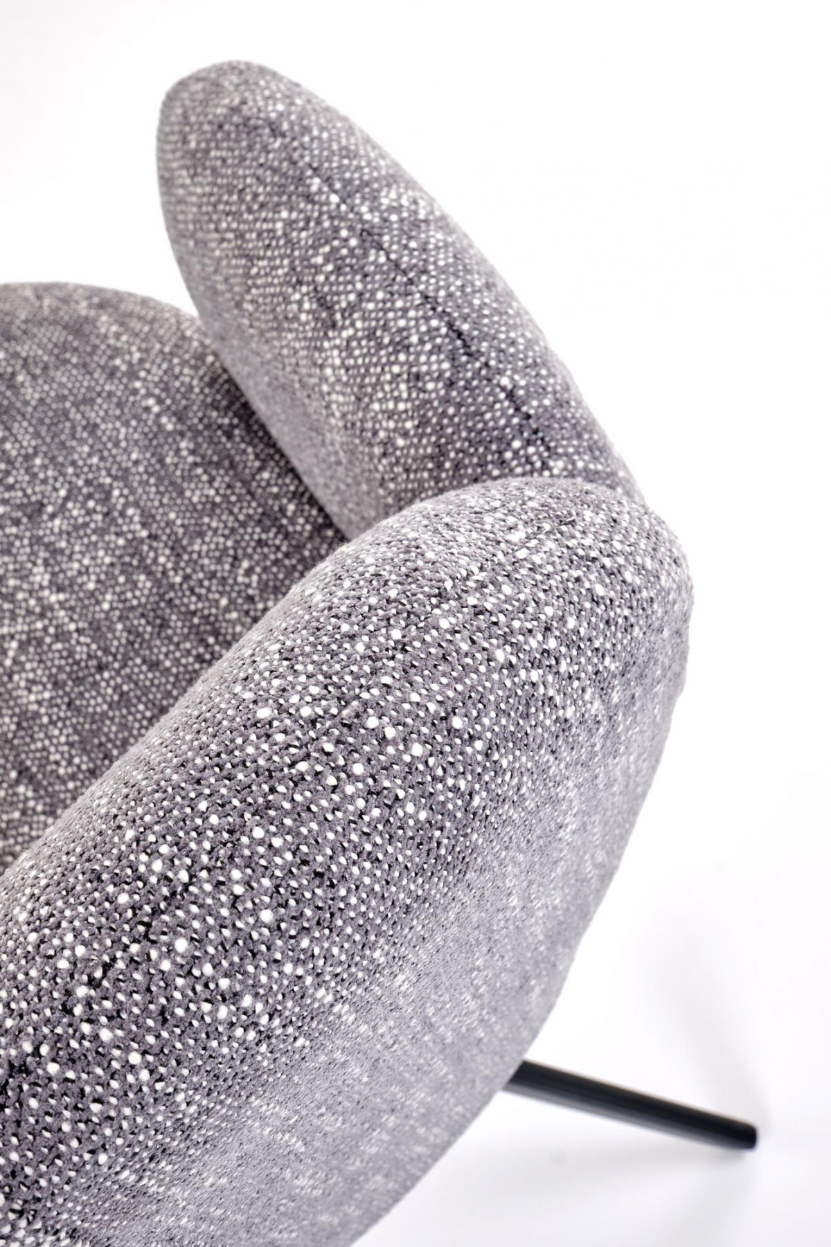 Otočná čalouněná židle Olton - šedá židle čalouněné Olton obrotowe - popelavá