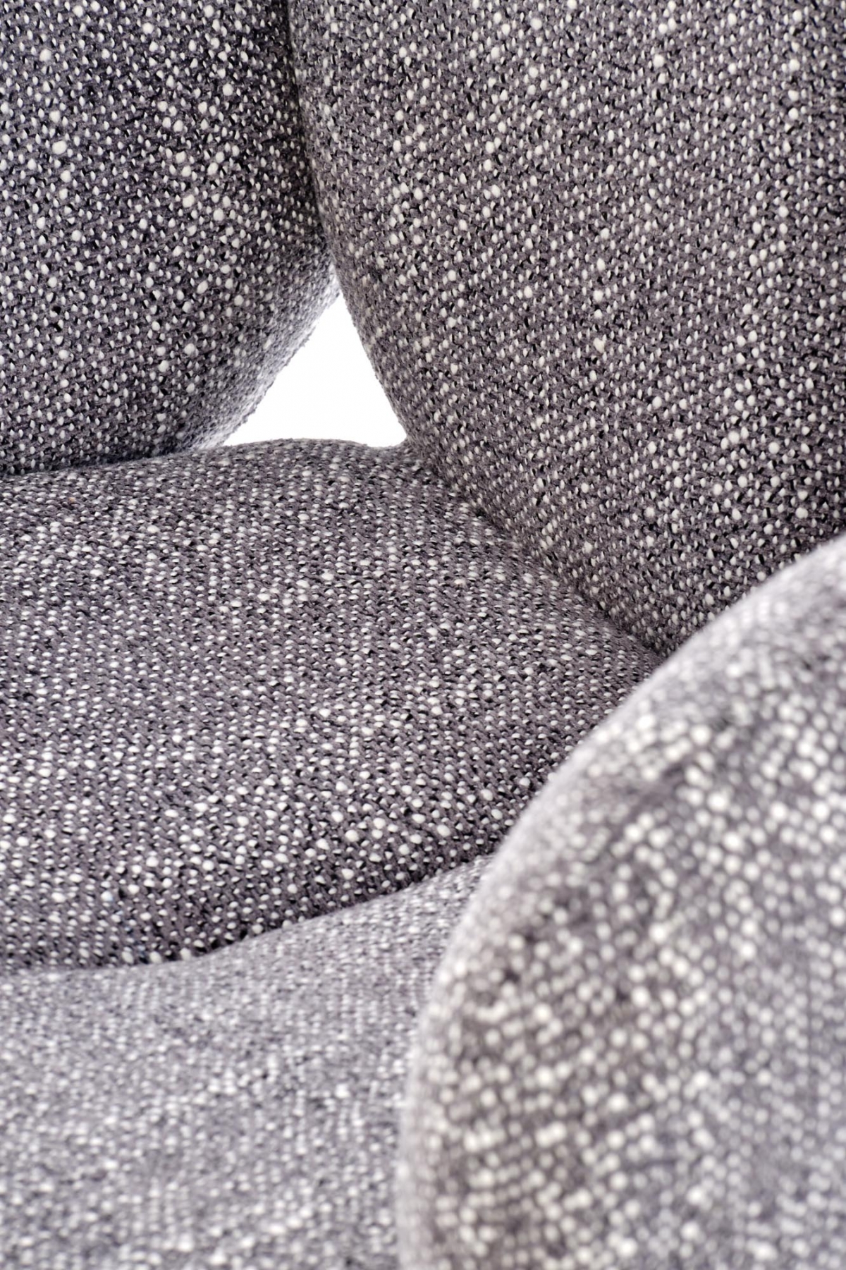 Otočná čalouněná židle Olton - šedá židle čalouněné Olton obrotowe - popelavá