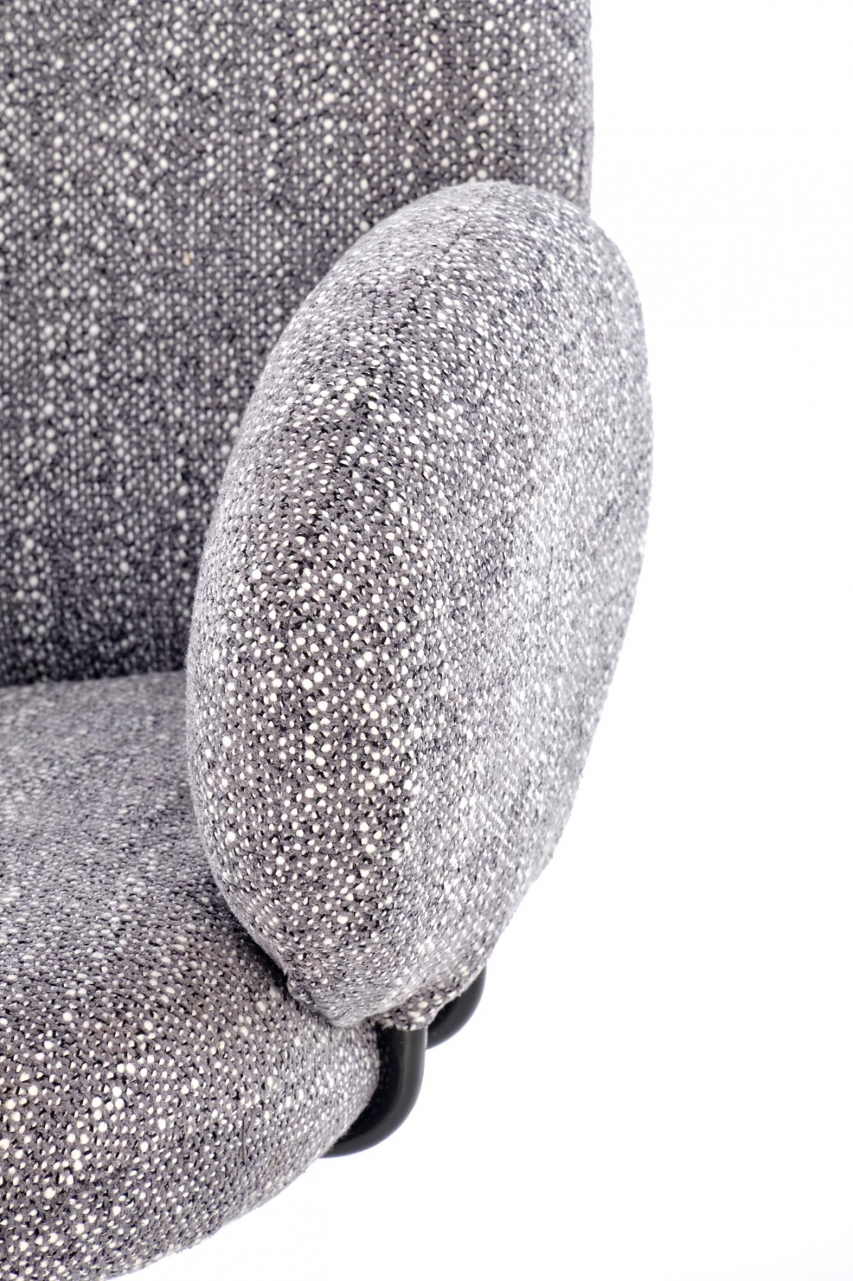 Otočná čalouněná židle Olton - šedá židle čalouněné Olton obrotowe - popelavá