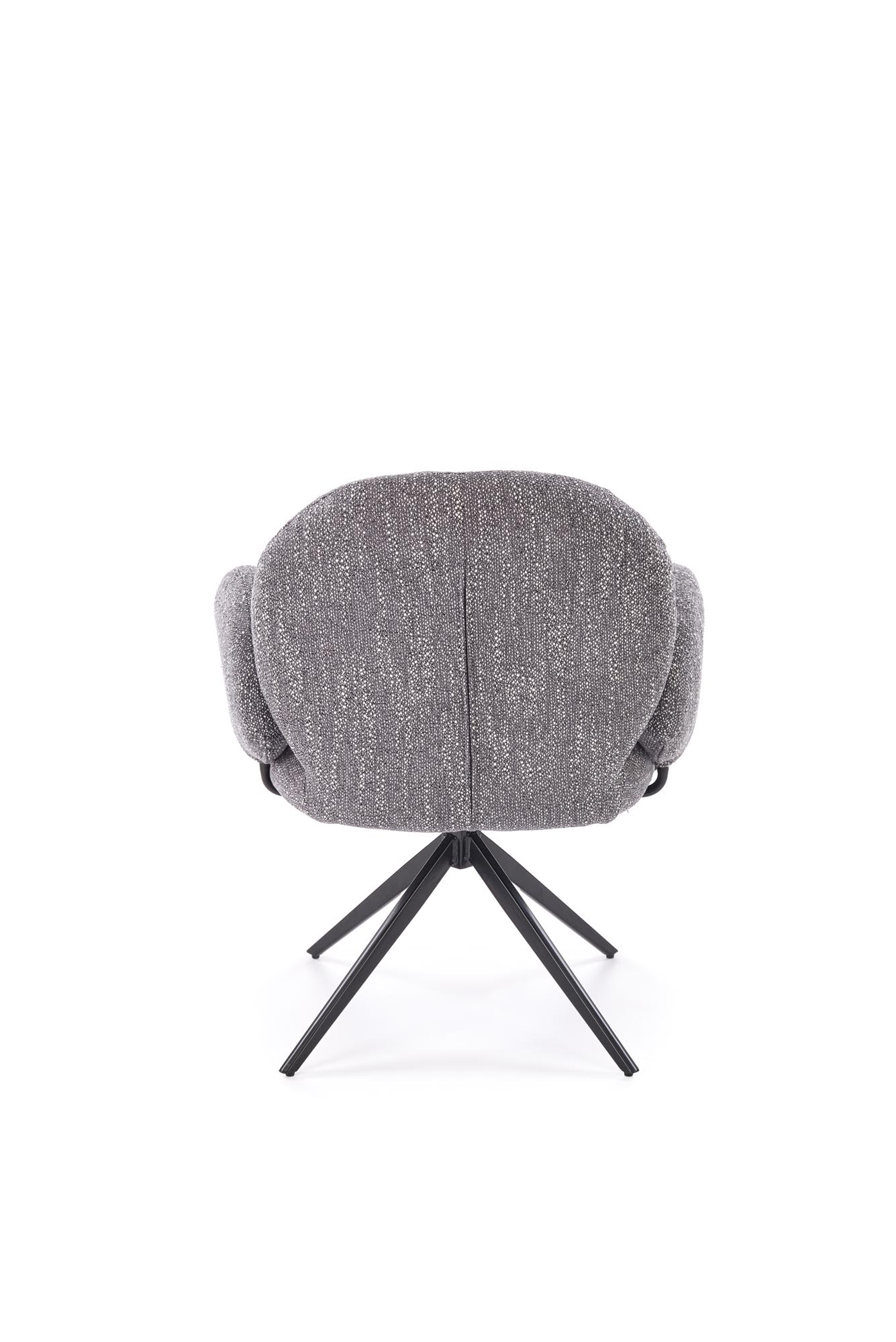 Otočná čalouněná židle Olton - šedá židle čalouněné olton obrotowe - popelavá