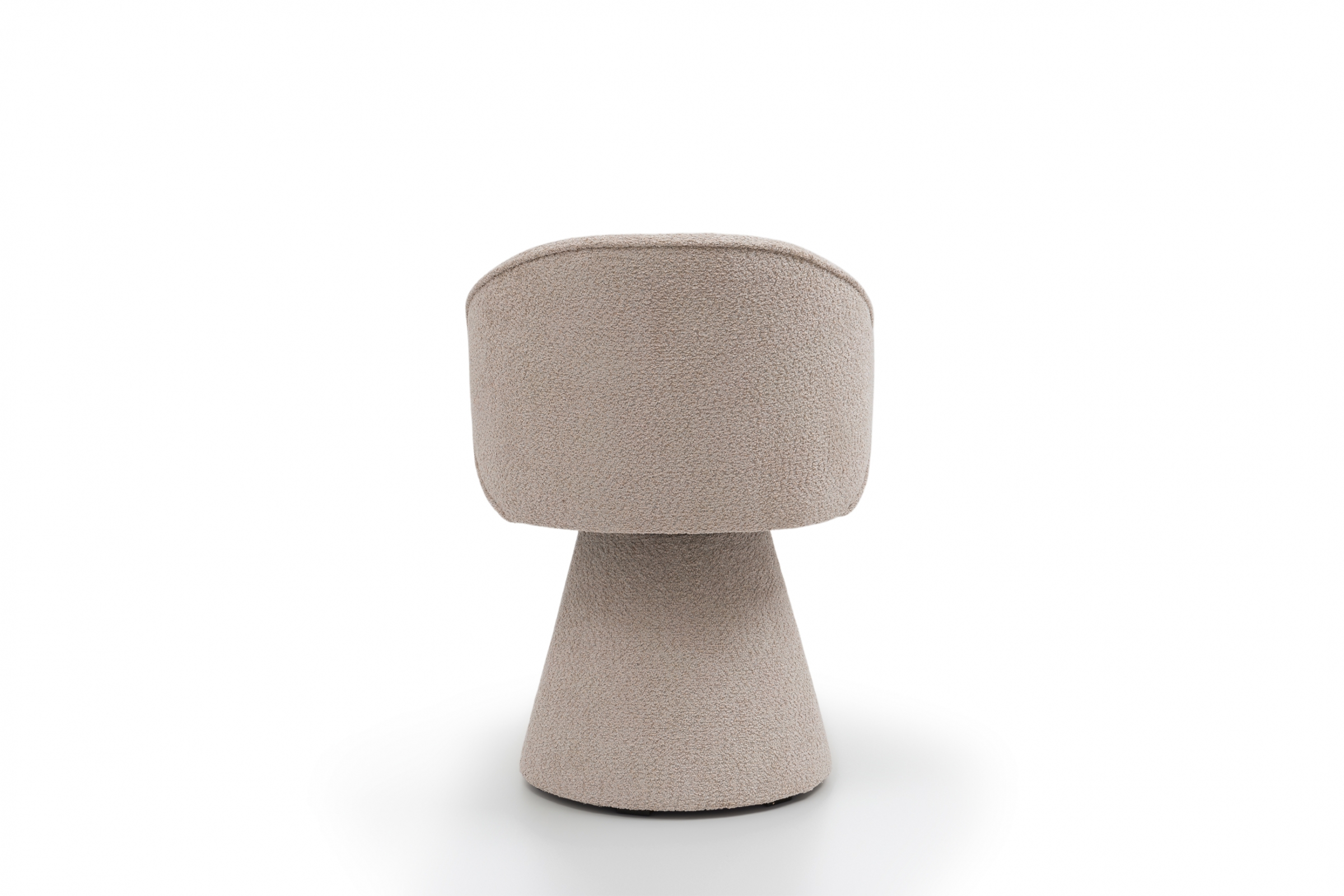 Čalouněná židle Orevi skořepinová - béžová bouclé Catch Me 02 židle čalouněné Orevi kubelkowe - béžová boucla Catch Me 02