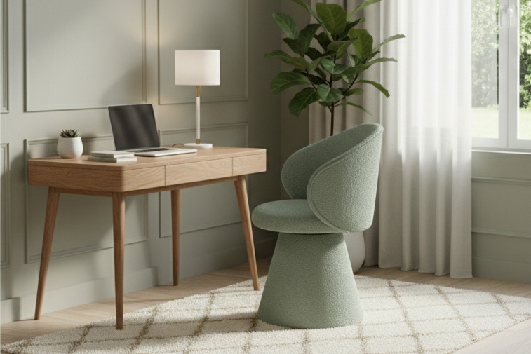 Čalúnená stolička Orevi škrupinová Stolička čalúnená Orevi kubelkowe