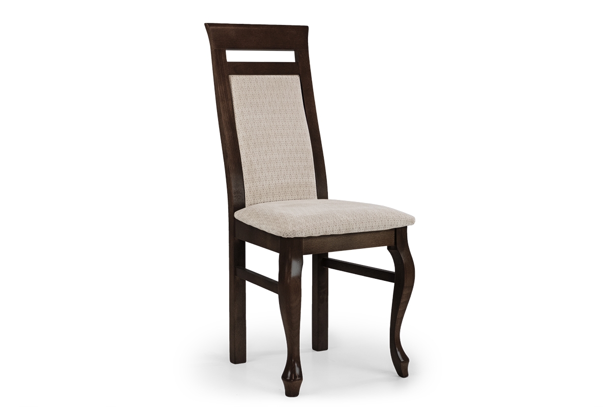 Židle čalouněné Palermo - potahová látka Austin 02, dřevo Hnědá - Výprodej krzesło do jadalni 