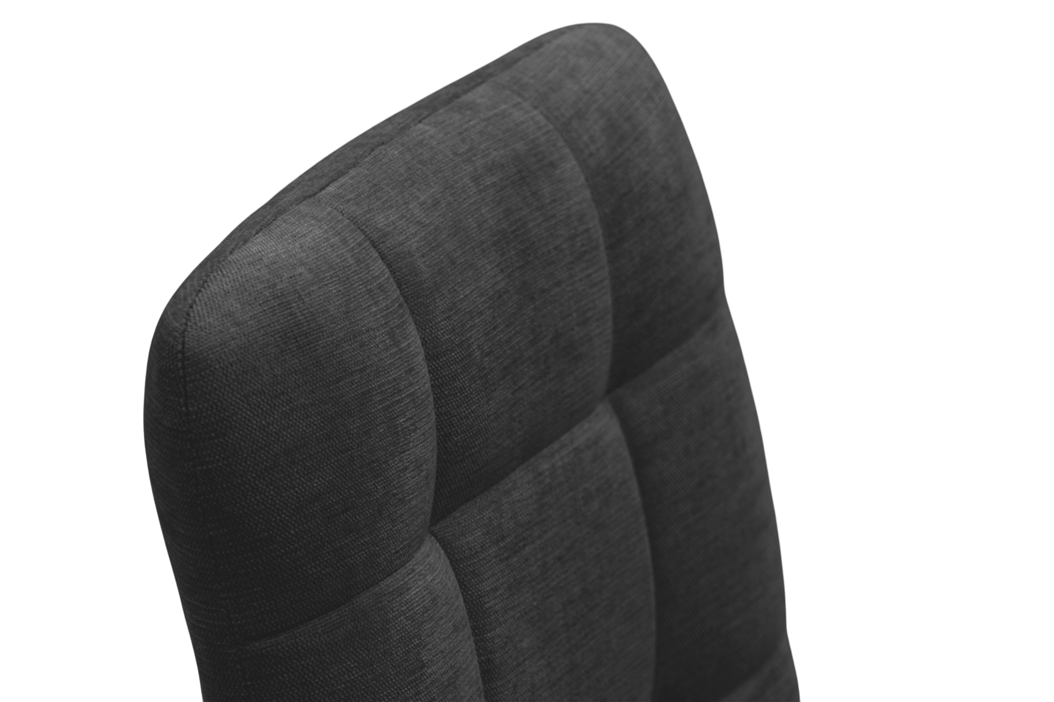 Čalouněná jídelní židle Platinum 4 - černý šenil Wind 99 / černé nohy židle čalouněné Platinum 4  - černá šenil Wind 99 / Nohy černá