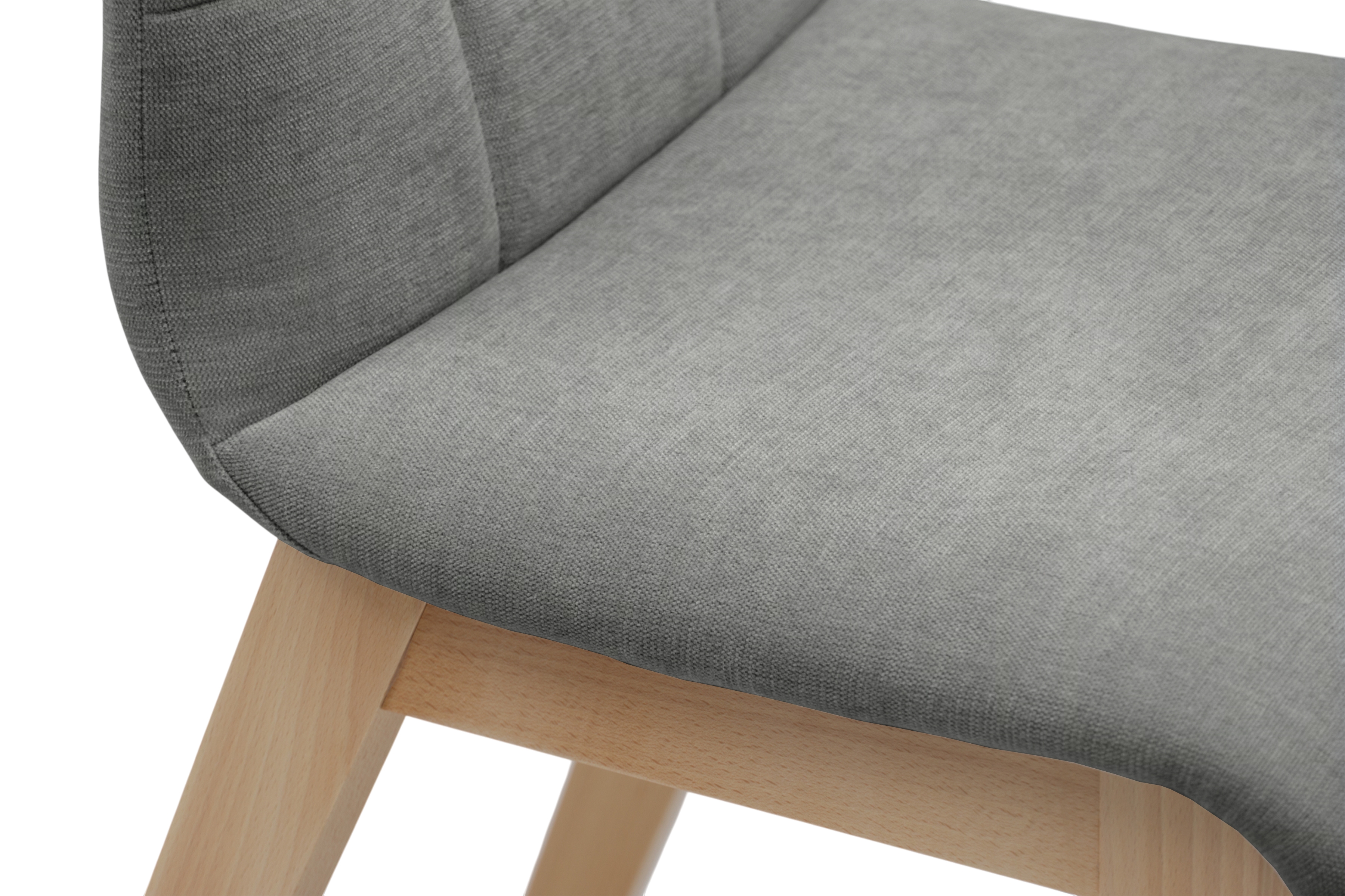 Čalouněná jídelní židle Platinum 4 - šedý šenil Wind 90 / nohy buk židle čalouněné Platinum 4  - šedá šenil Wind 90 / Nohy buk