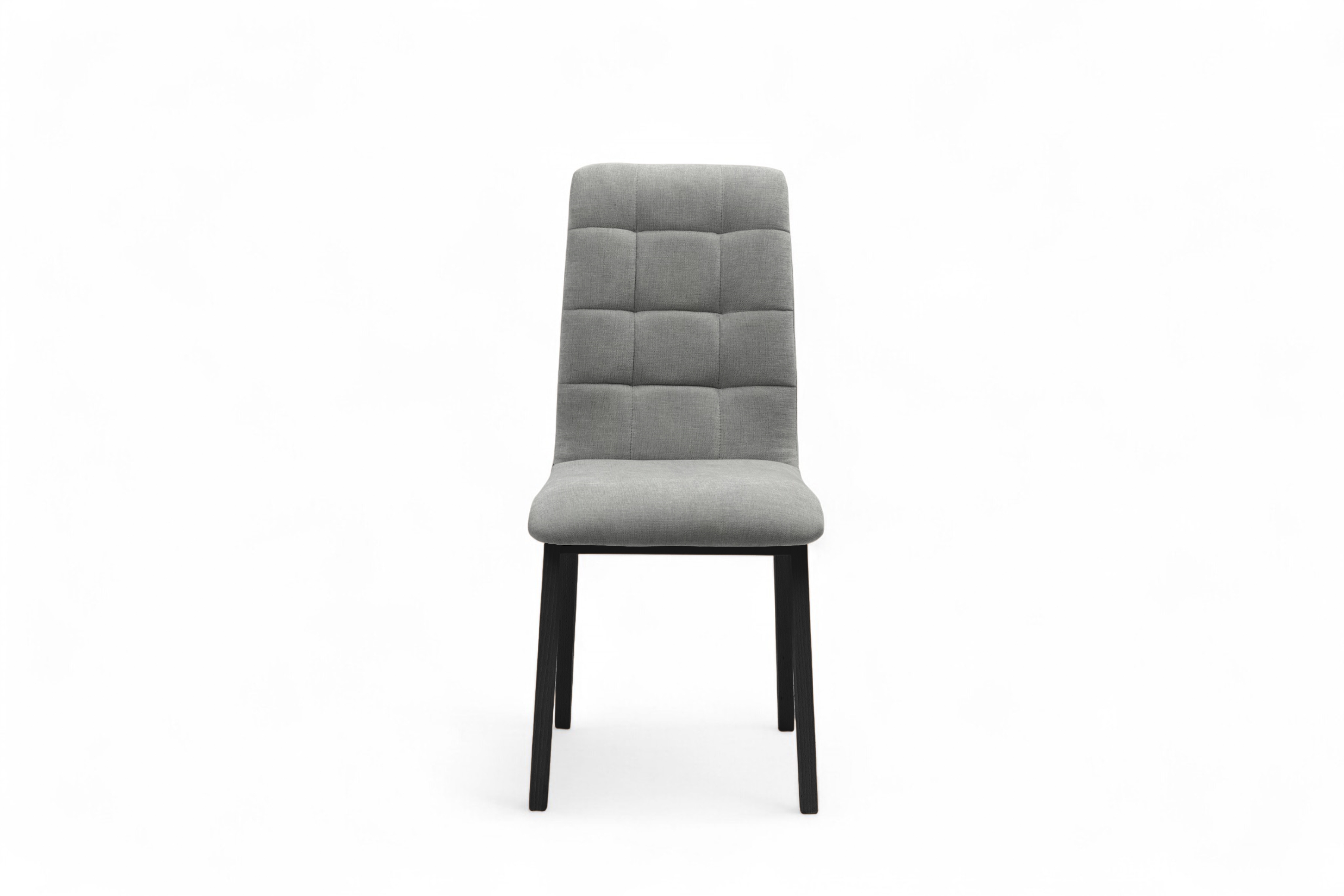 Čalouněná jídelní židle Platinum 4 - šedý šenil Wind 90 / černé nohy židle čalouněné Platinum 4  - šedá šenil Wind 90 / Nohy černá