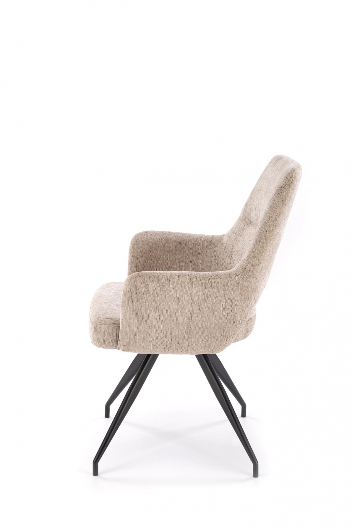 Otočné čalouněné křeslo Rivo - béžová Odin 28 židle čalouněné Rivo obrotowe - šenil béžová Odin 28