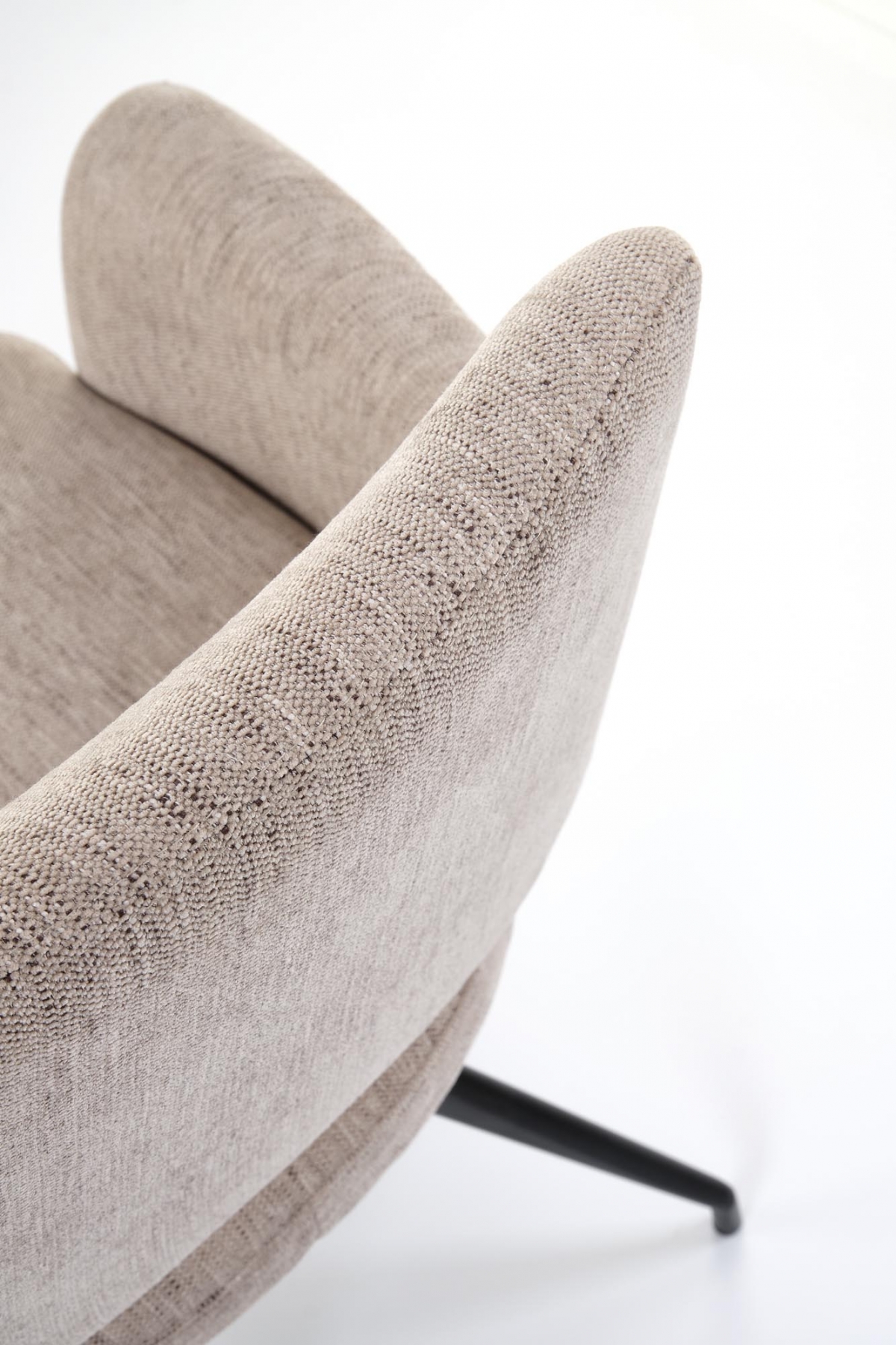 Otočné čalouněné křeslo Rivo - béžová Odin 28 židle čalouněné Rivo obrotowe - šenil béžová Odin 28