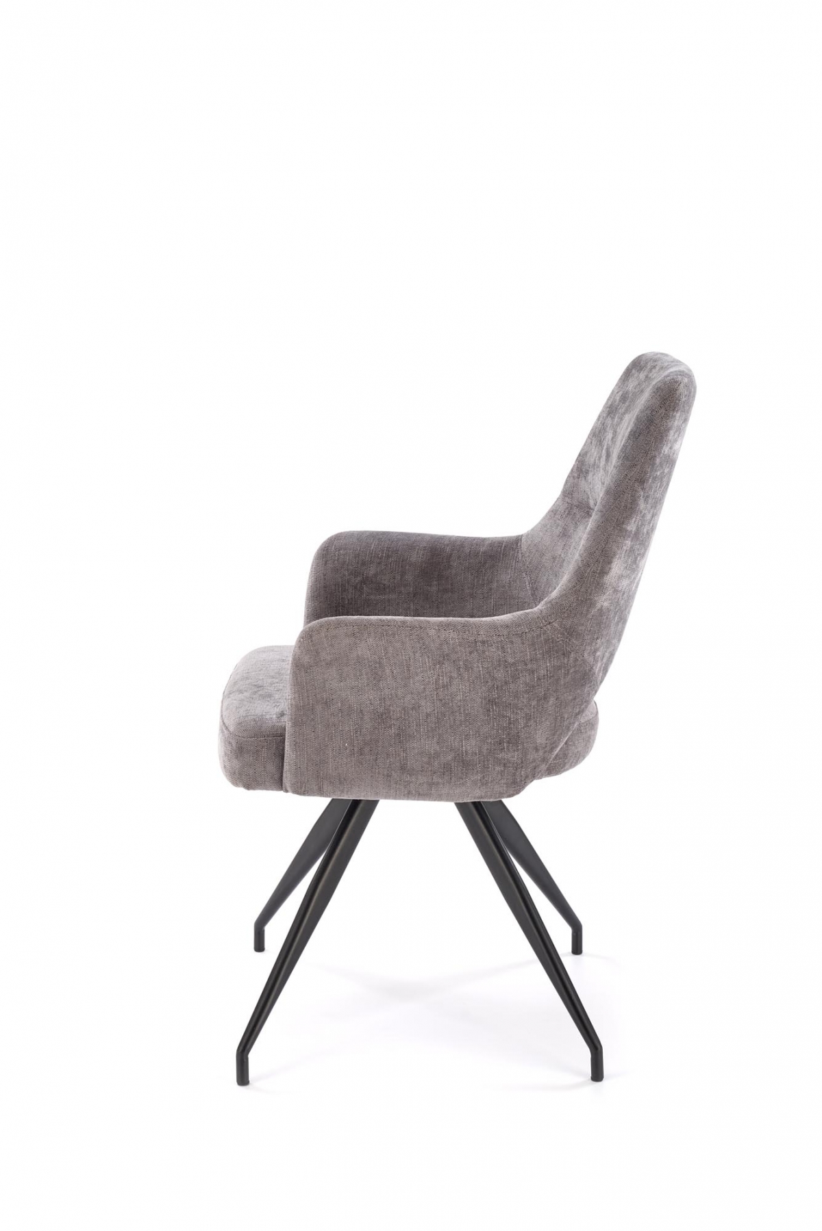 Otočné čalouněné křeslo Rivo - šedá Odin 15 židle čalouněné Rivo obrotowe - šenil popelavá Odin 15