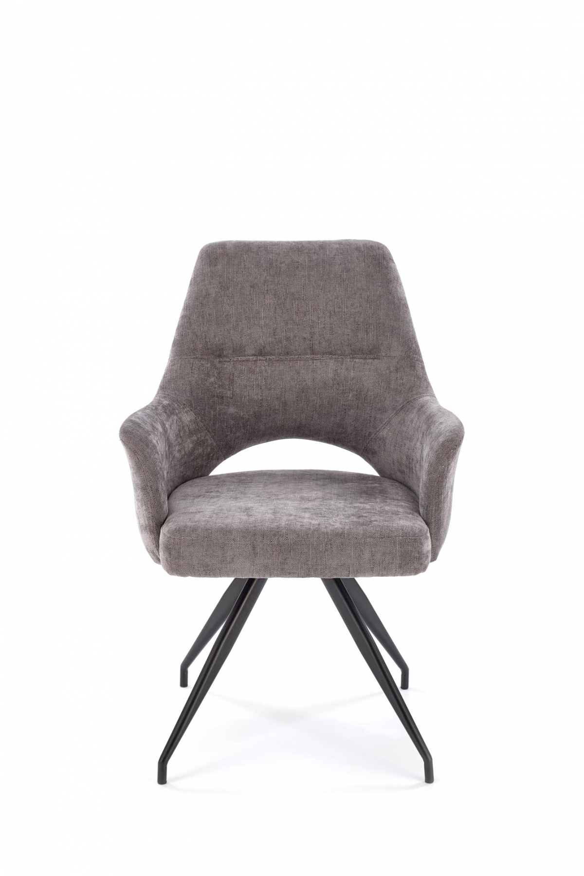 Otočné čalouněné křeslo Rivo - šedá Odin 15 židle čalouněné Rivo obrotowe - šenil popelavá Odin 15