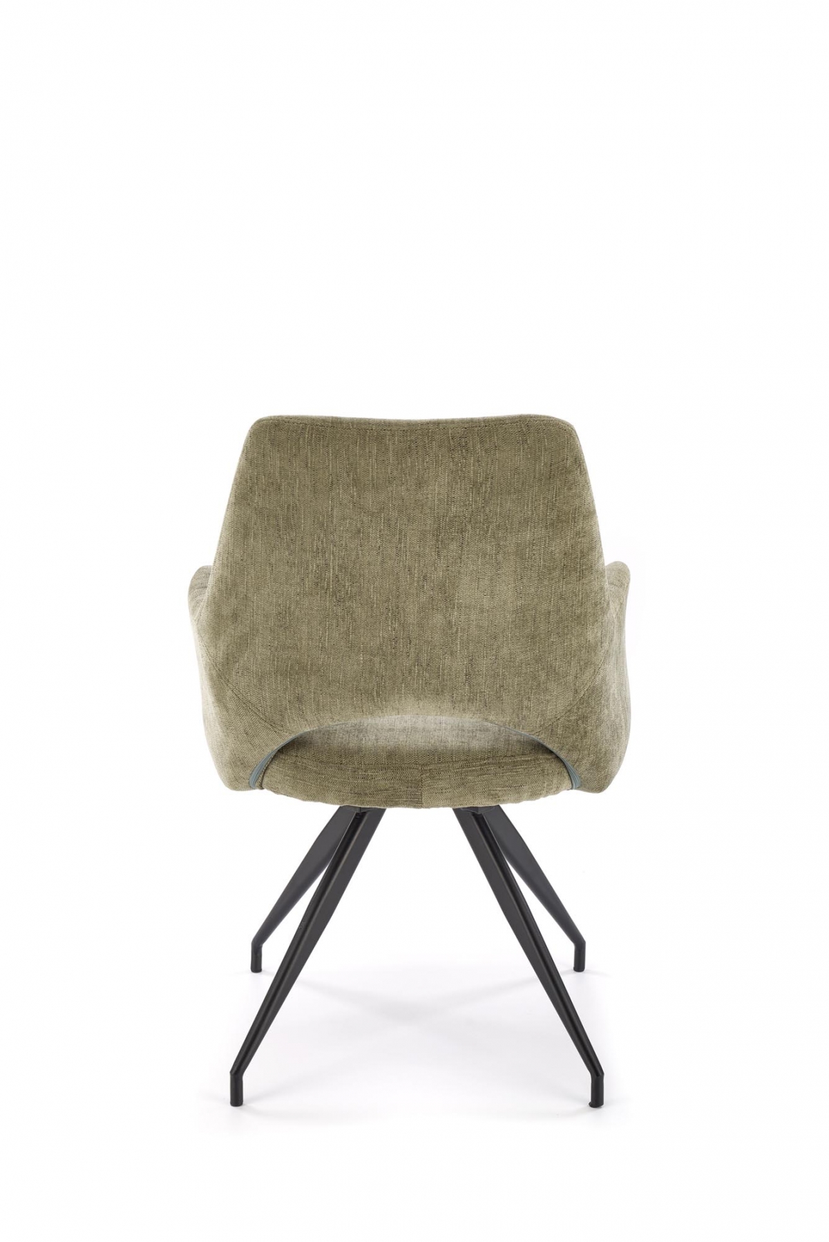 Otočné čalouněné křeslo Rivo - olivová Odin 77 židle čalouněné Rivo obrotowy - šenil oliwkowy Odin 77