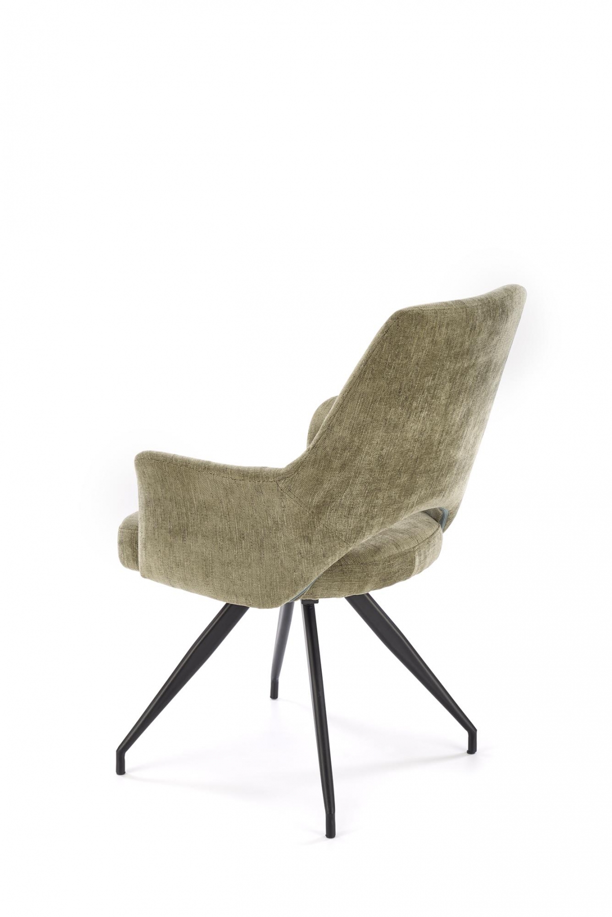 Otočné čalouněné křeslo Rivo - olivová Odin 77 židle čalouněné Rivo obrotowy - šenil oliwkowy Odin 77