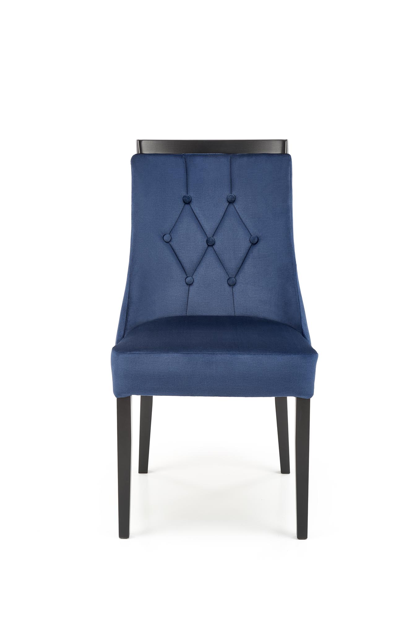 Židle čalouněné Royal - Černý / Námořnická modrá židle čalouněné royal - Černý / Námořnická modrá
