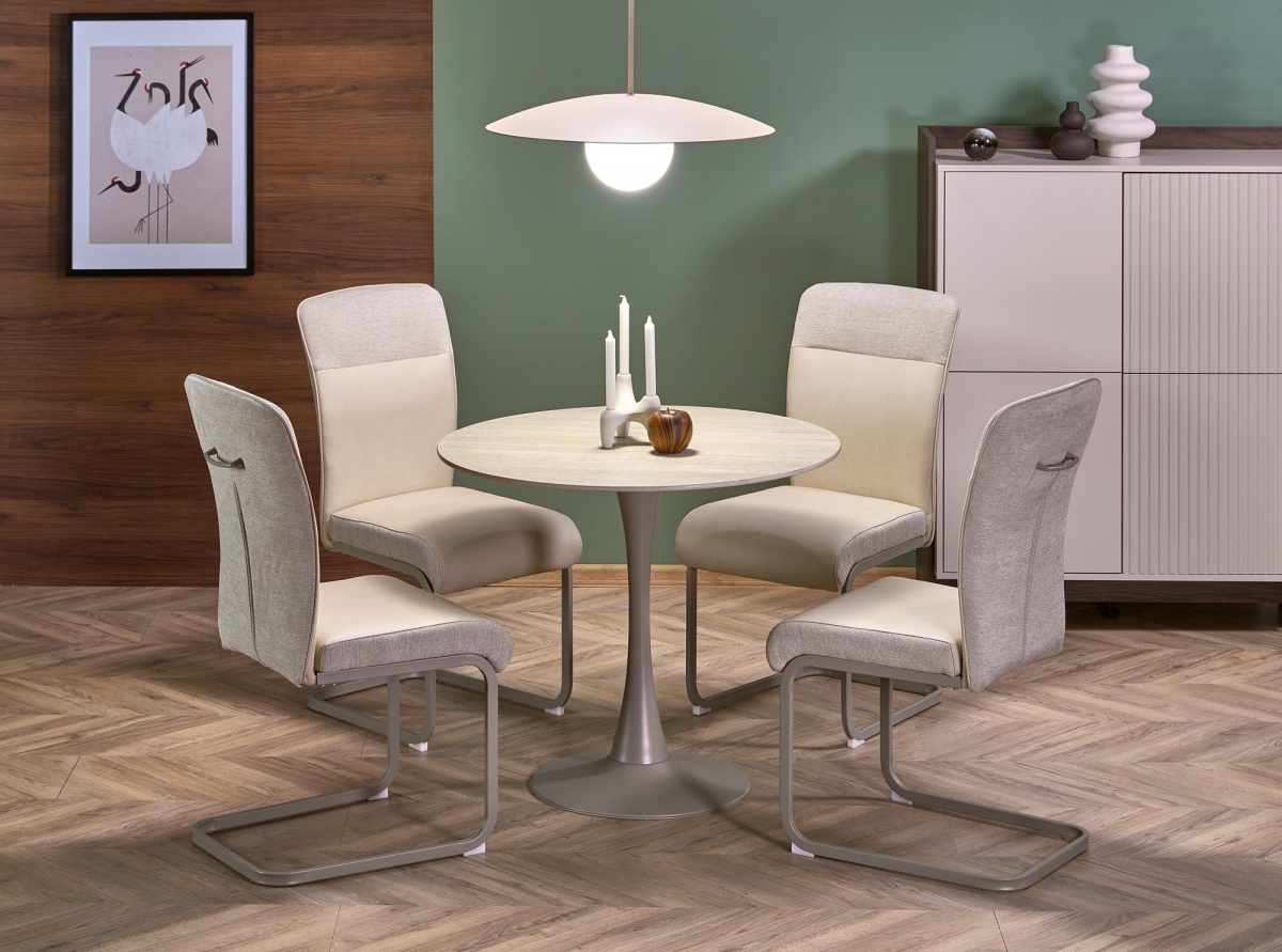 Čalouněné křeslo Tillo - béžová / kašmír židle čalouněné Tillo - béžová / kašmír