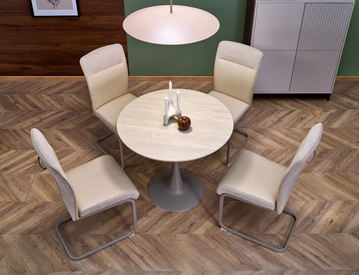 Čalouněné křeslo Tillo - béžová / kašmír židle čalouněné Tillo - béžová / kašmír