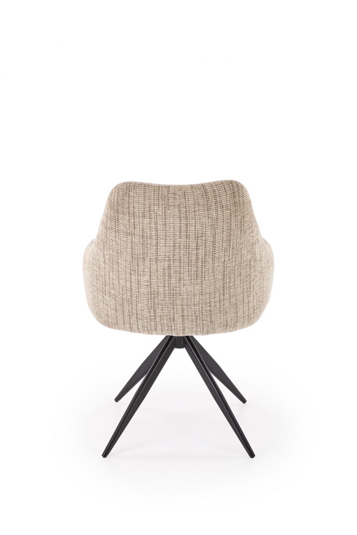 Otočná čalouněná židle Volaro - béžová / černé nožky židle čalouněné Volaro obrotowe - béžová / Nohy černá