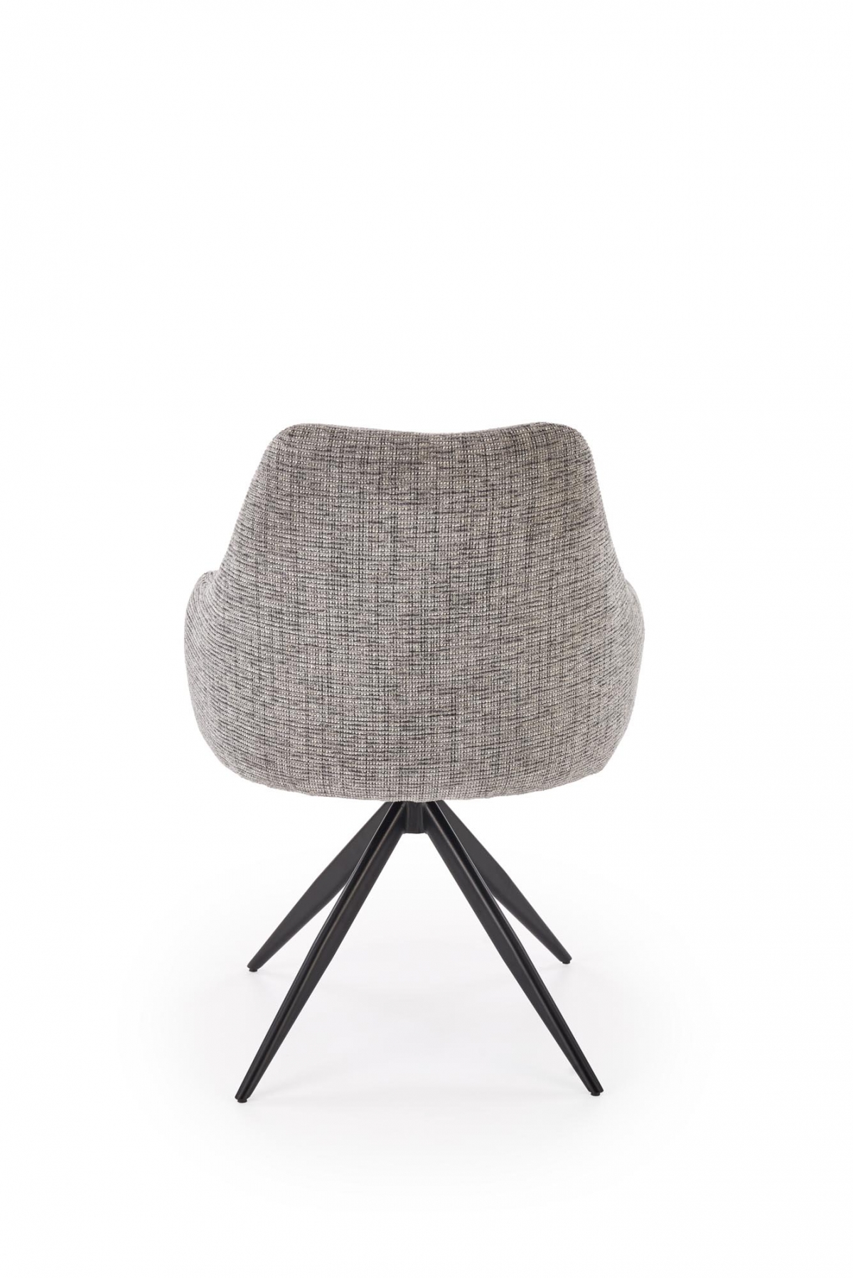 Otočná čalouněná židle Volaro - šedá / černé nožky židle čalouněné Volaro obrotowe - popelavá / Nohy černá