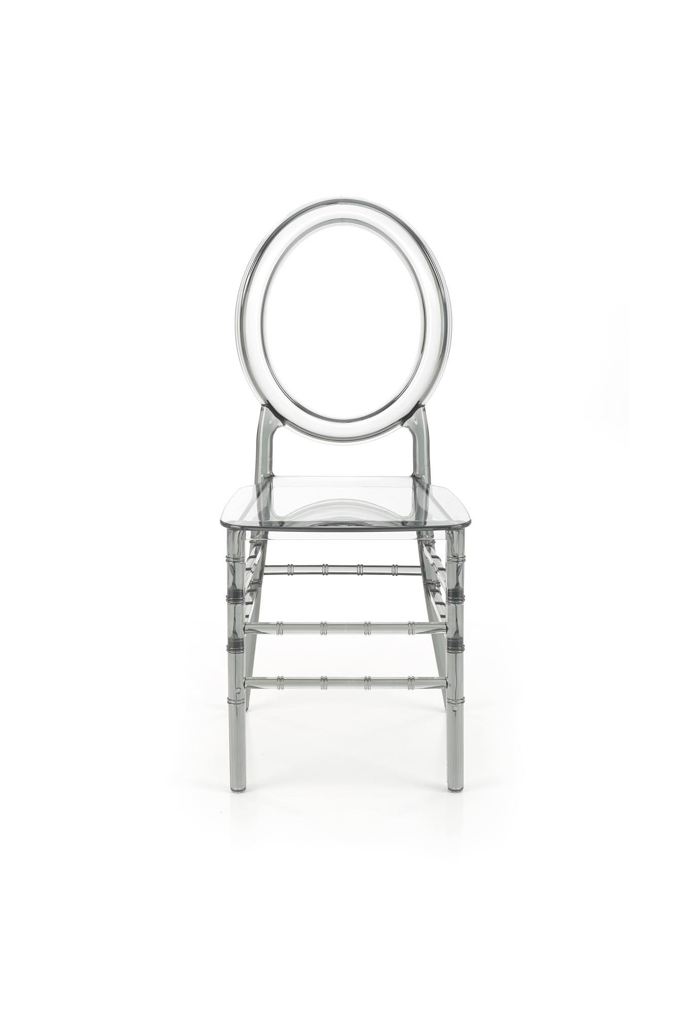 K513 Židle poliweglan, kouřový židle z poliweglanu k513 - kouřový