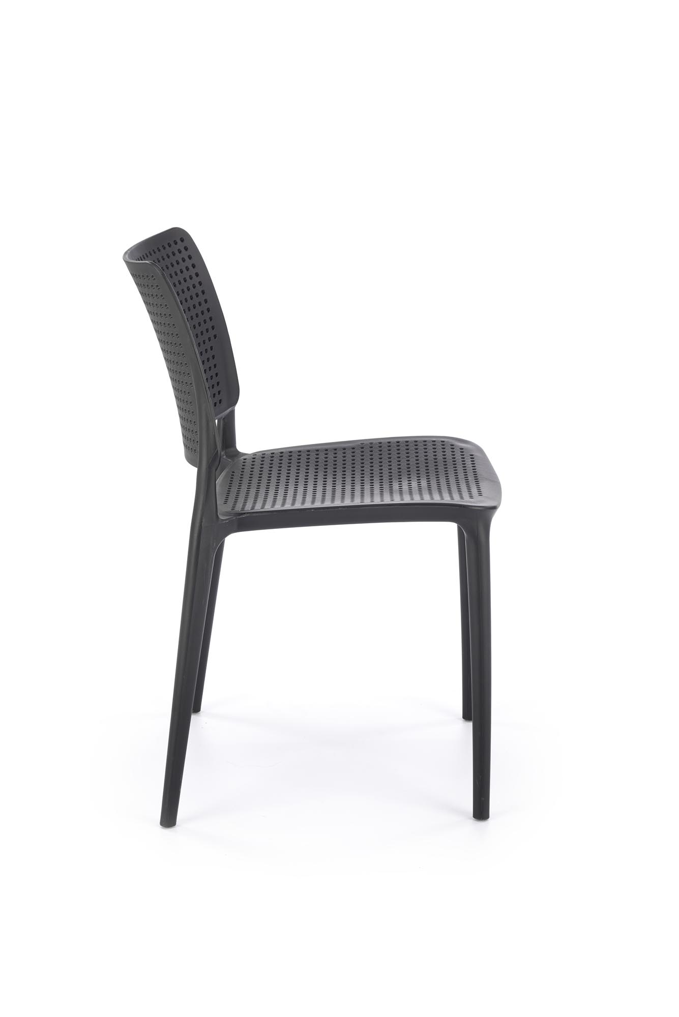 K514 Židle Černý (1p=4szt) židle z tworzywa k514 - Černý
