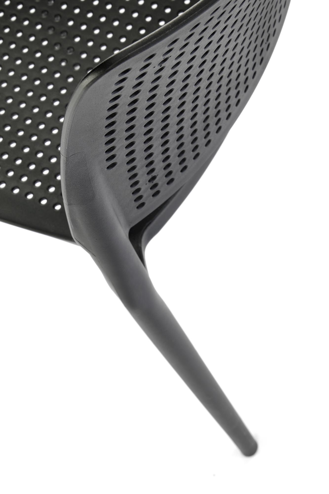 Scaun plastic K514 - negru Židle z tworzywa k514 - Černý