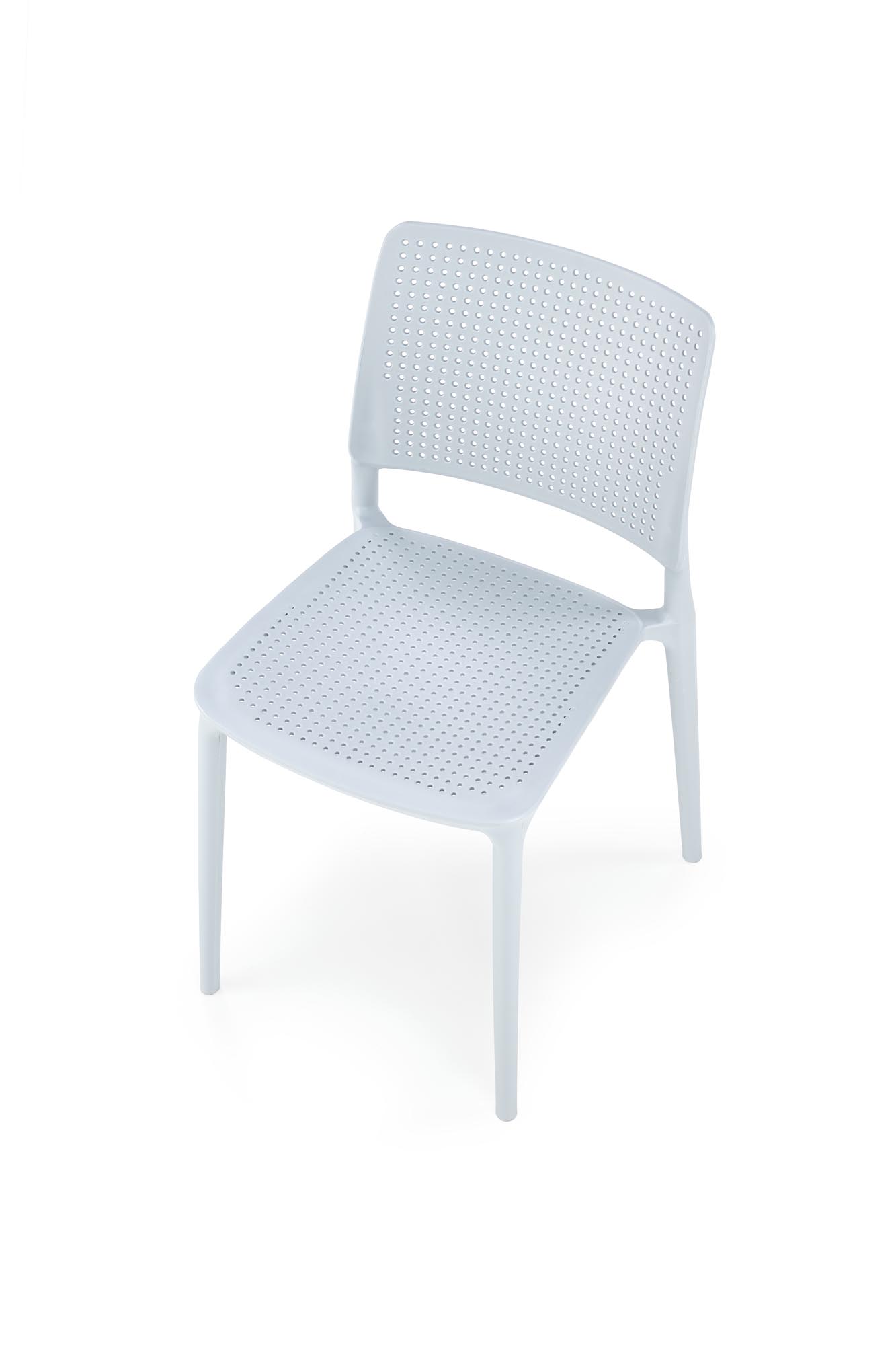 Scaun plastic K514 - albastru deschis Židle z tworzywa k514 - jasný Modrý