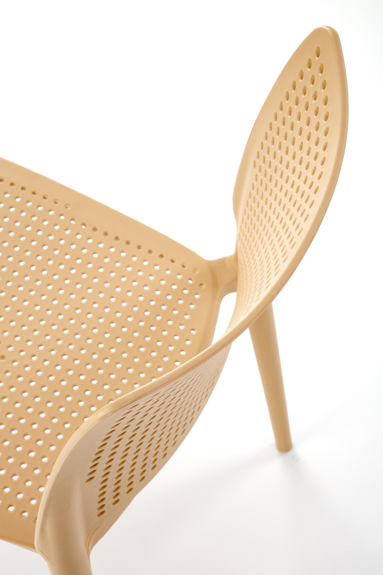 K514 Židle Oranžový (1p=4szt) Židle z tworzywa k514 - Oranžový
